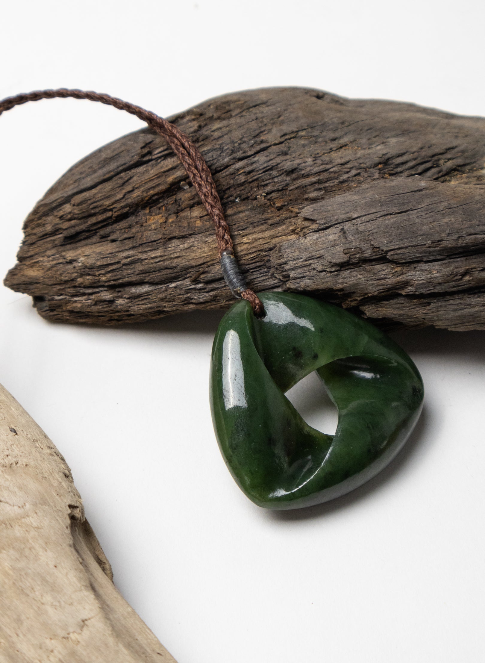 Pounamu Mobius Pendant