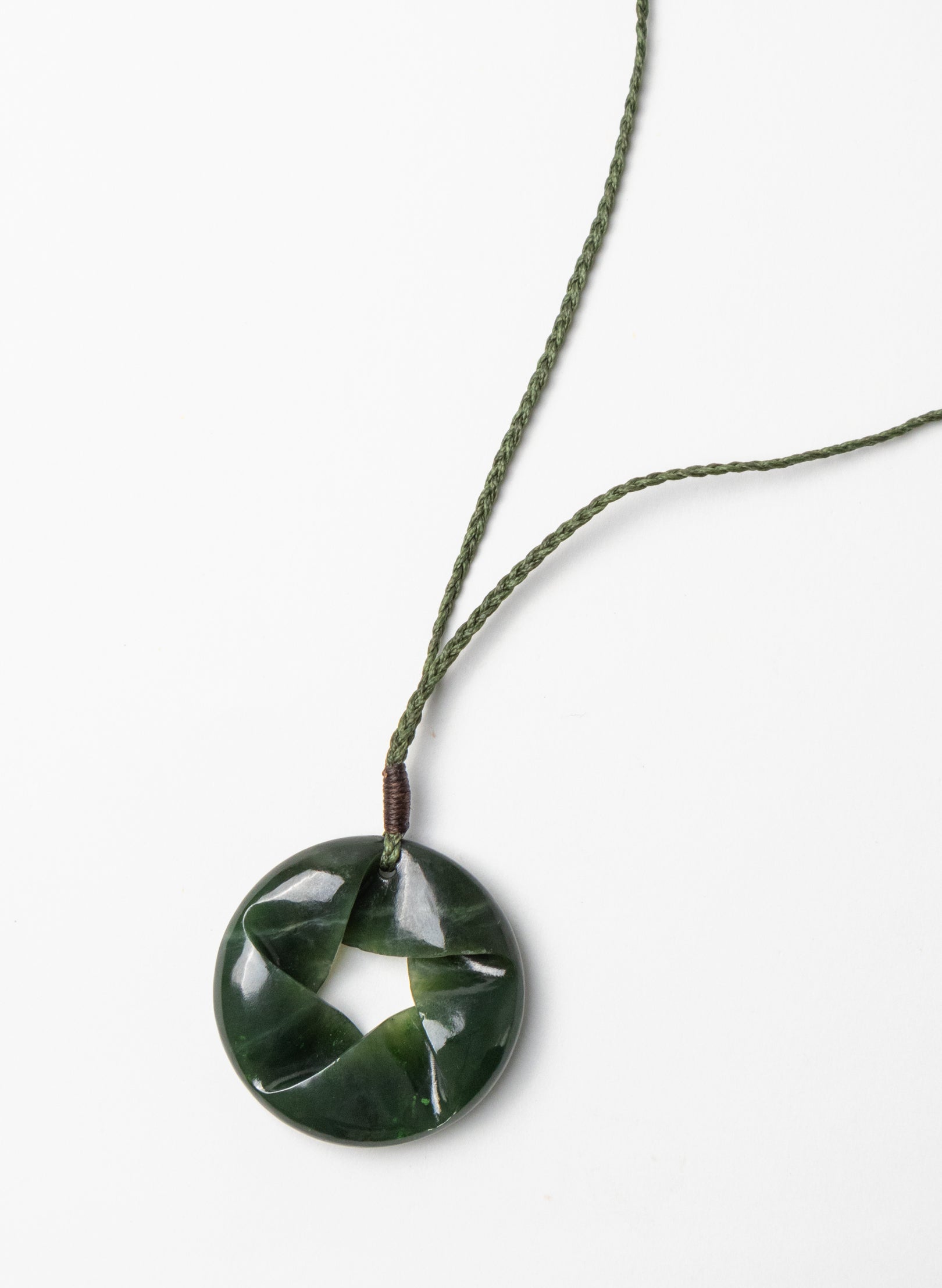 Pounamu Mobius Pendant