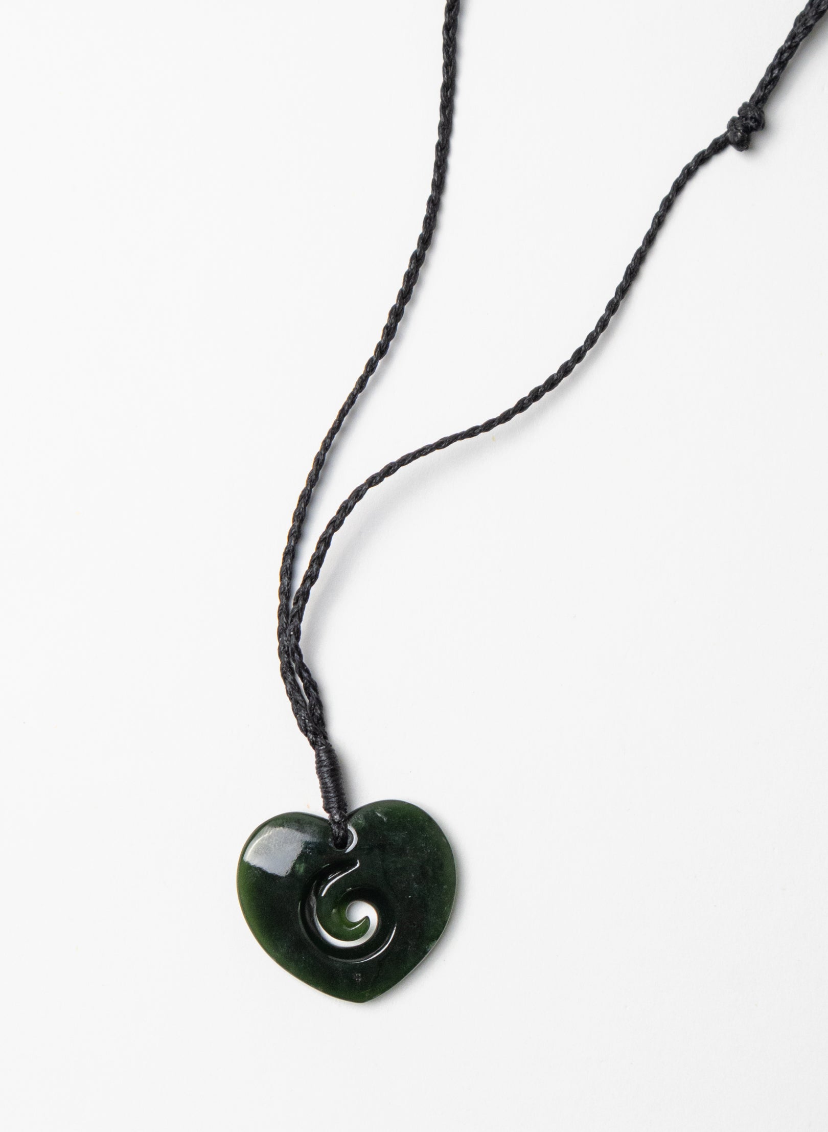 Pounamu Big Heart Pendant