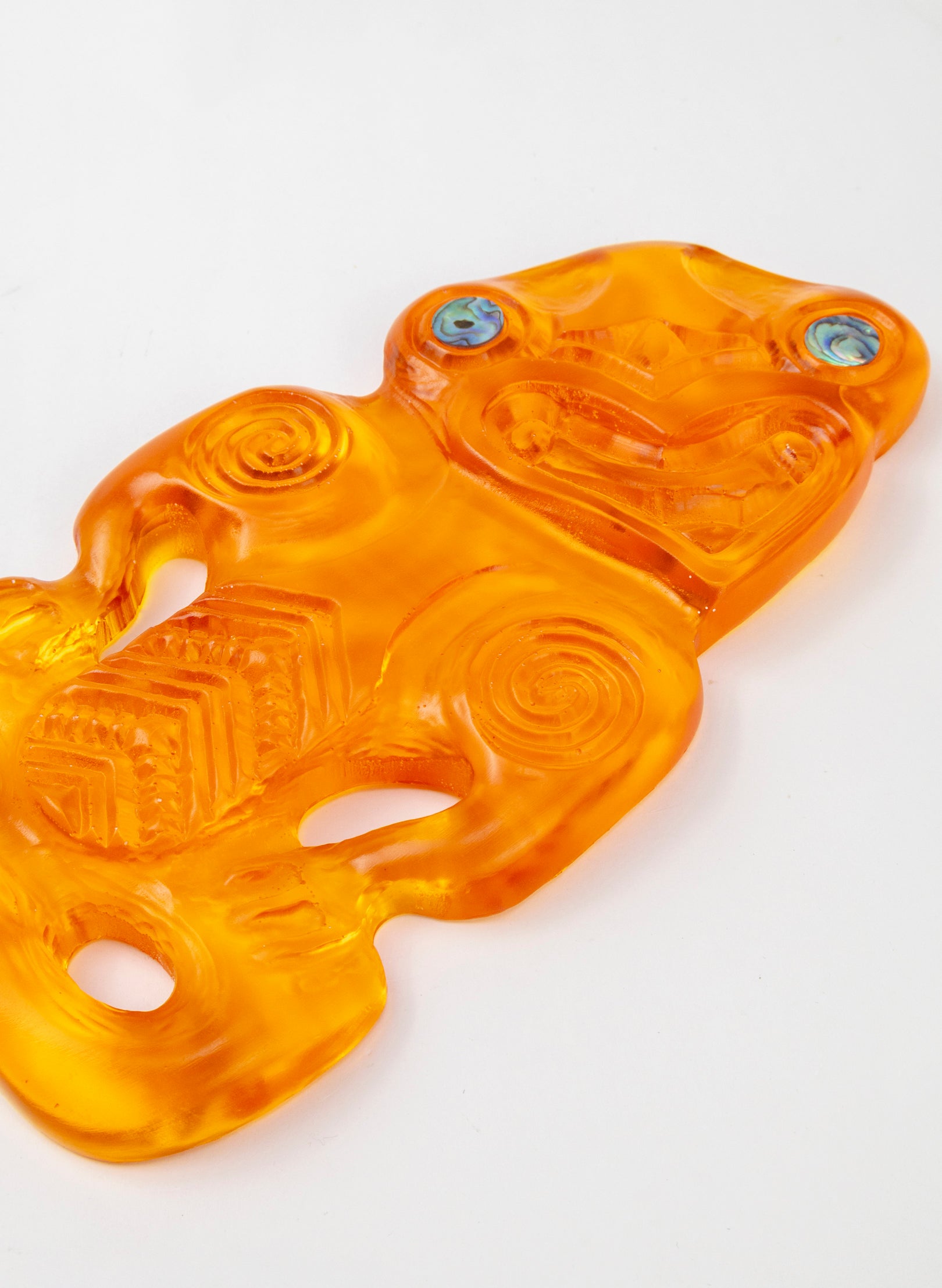 Te Awa O Te Wairua - Orange Resin