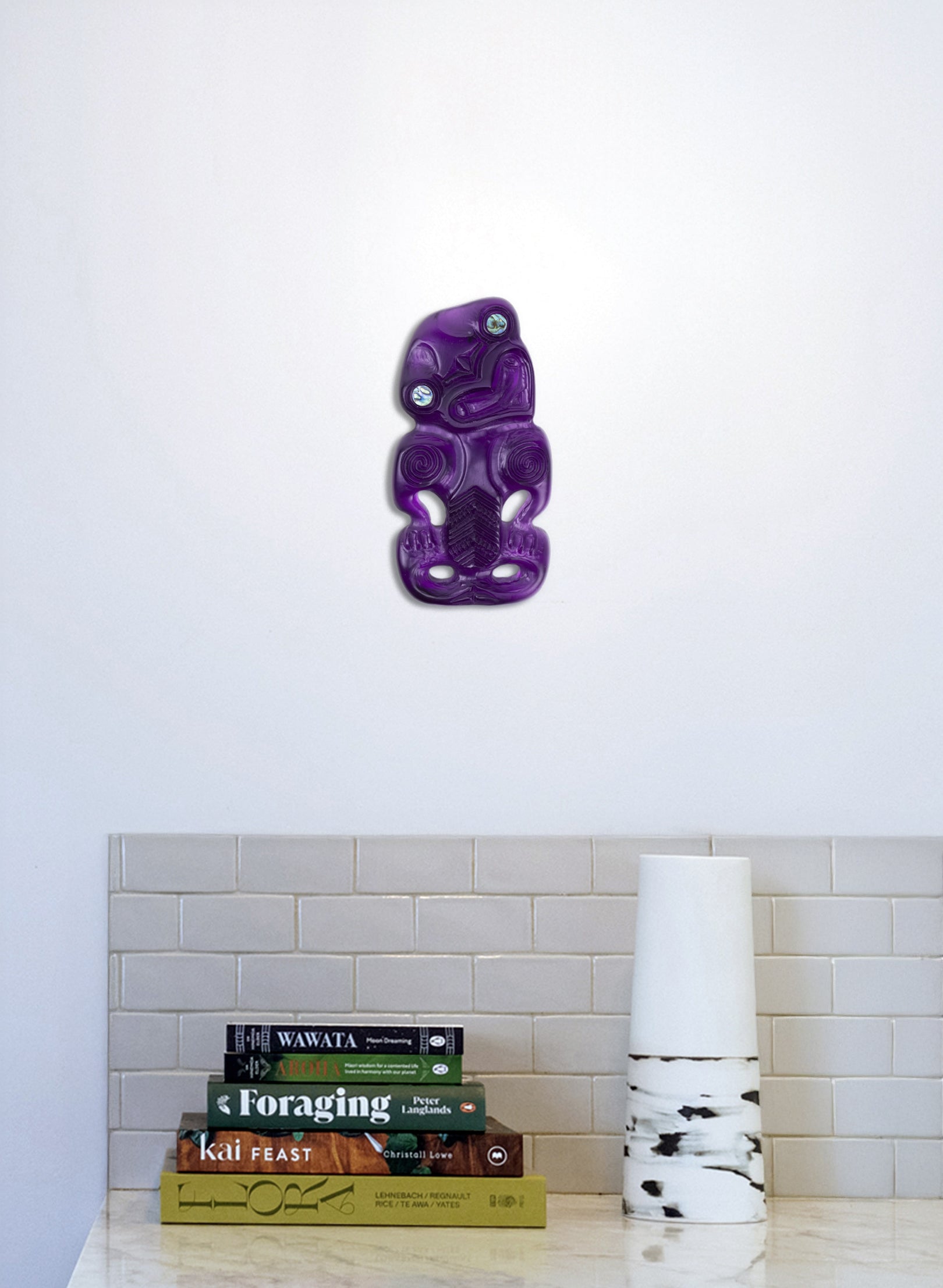 Te Awa O Te Wairua - Purple Resin