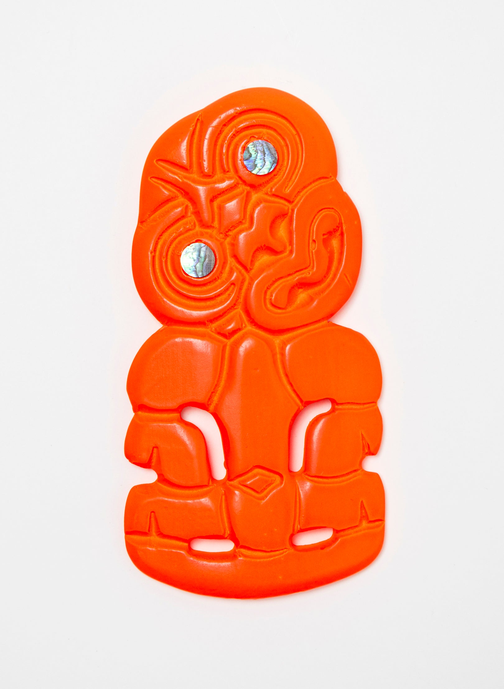 Hei Tiki Hauora - Fluro Orange