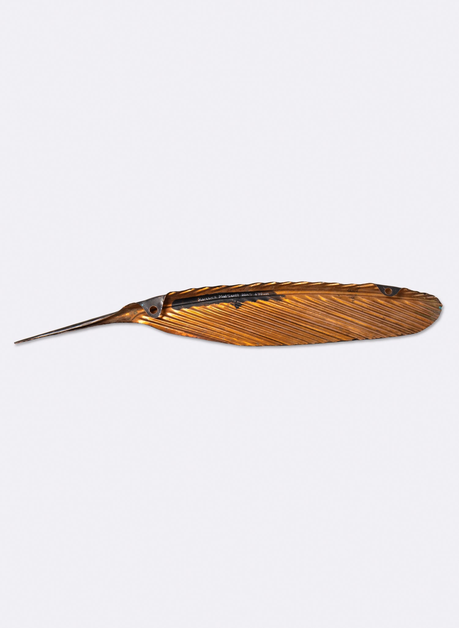 Kārearea Feather Copper 670mm