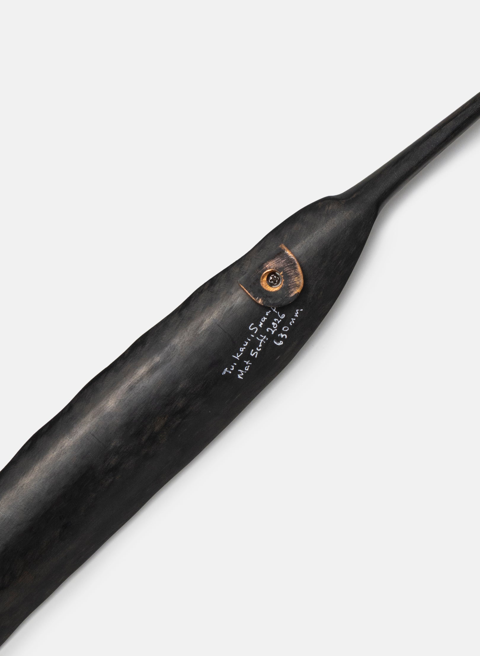 Tūī Swamp Kauri Feather 630mm