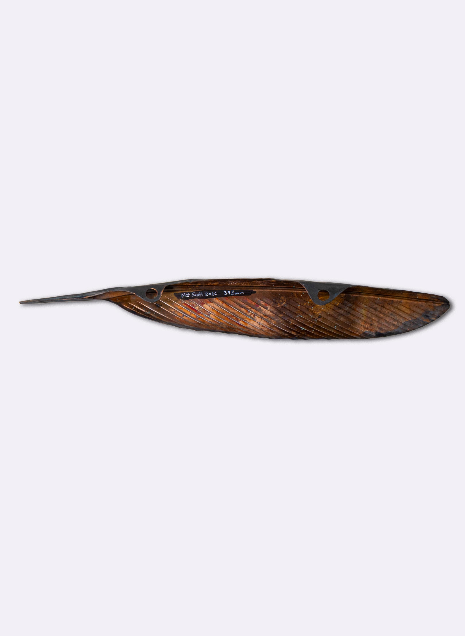 Tūī Copper Feather 395mm