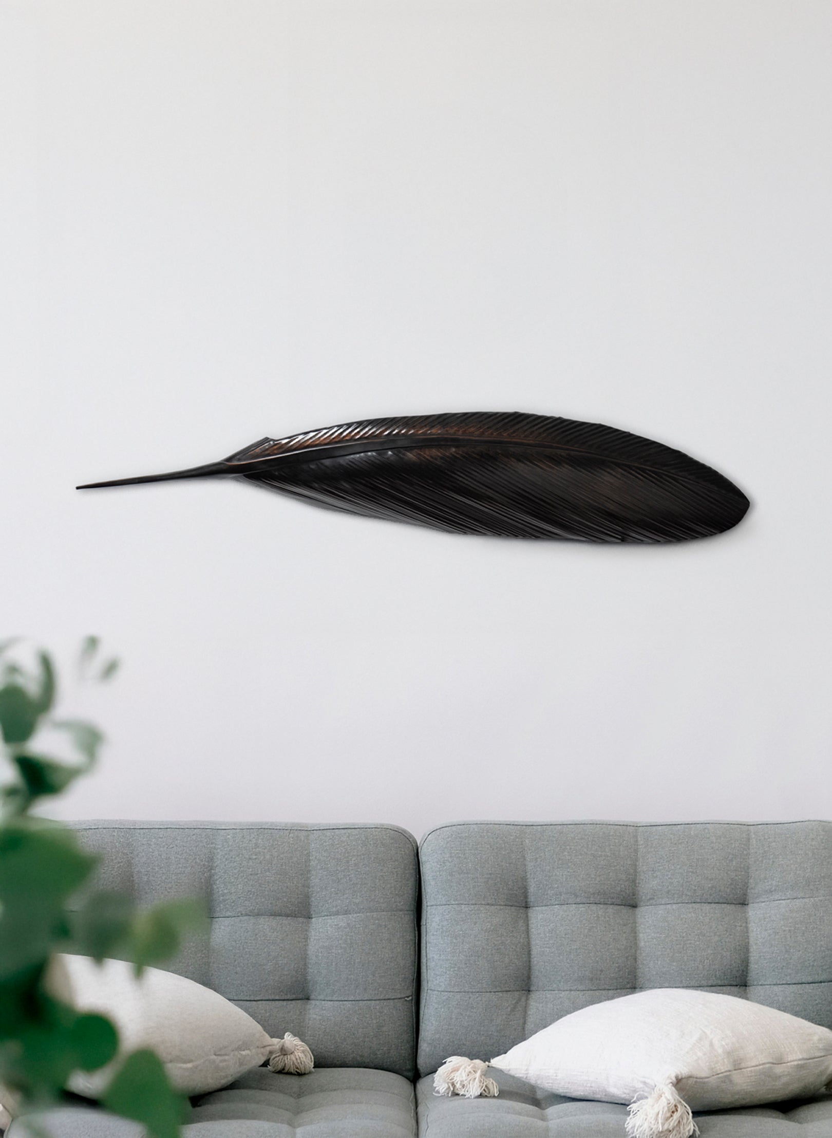 Tūī Copper Feather 1370mm