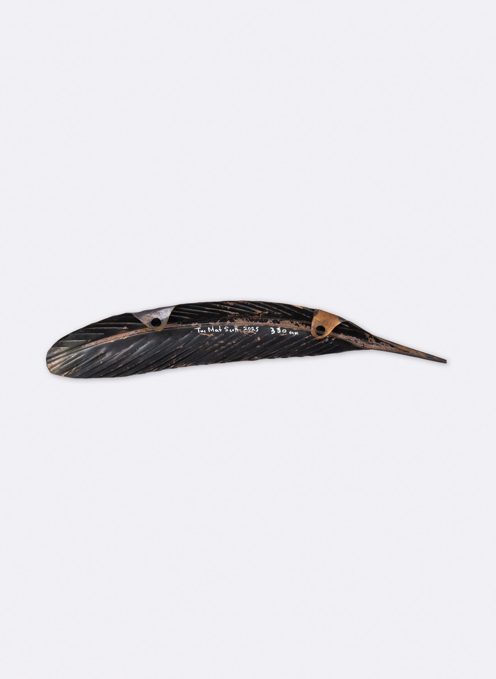 Tūī Copper Feather 350mm
