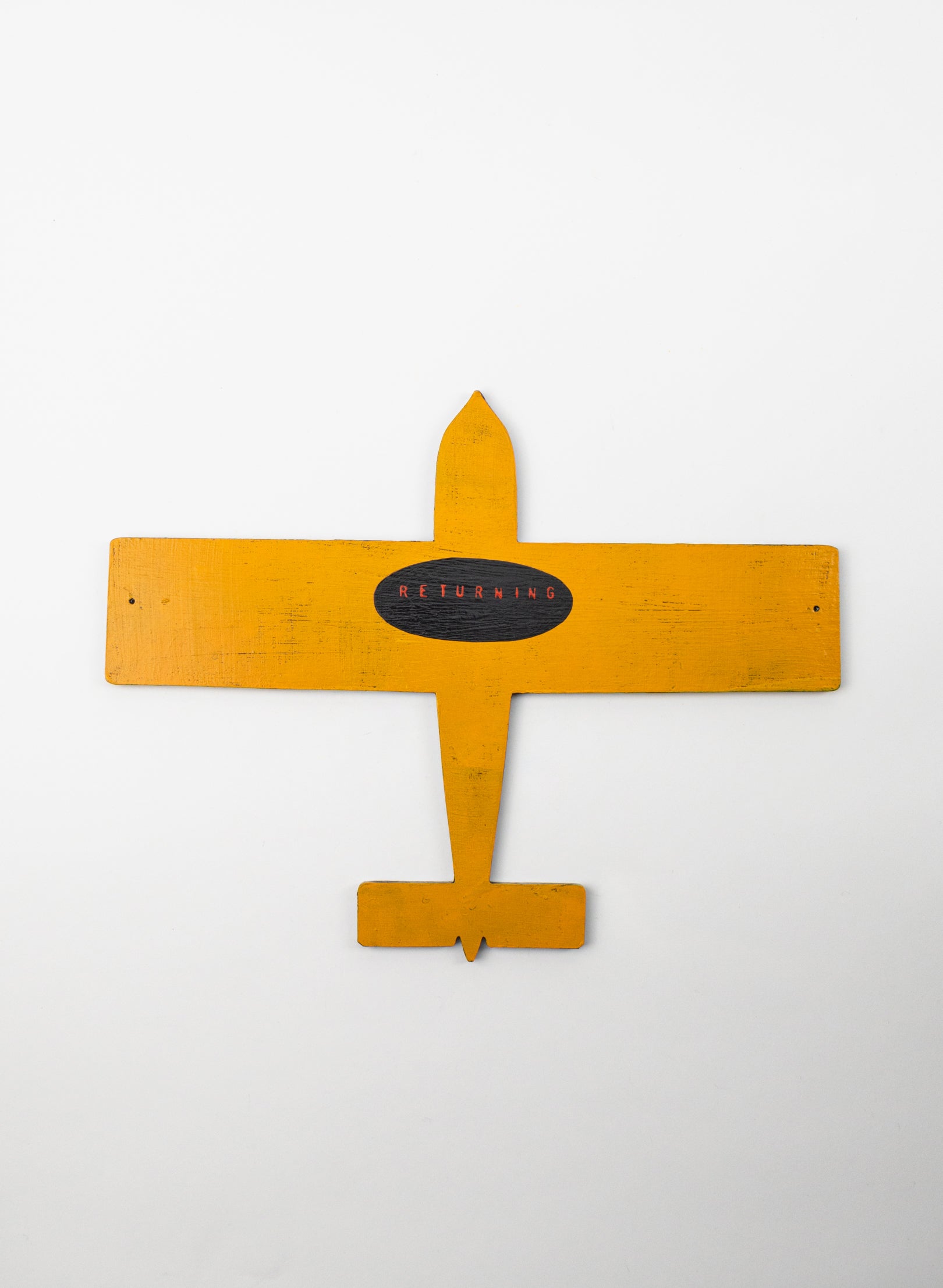 Returning Wooden Plane - Orange