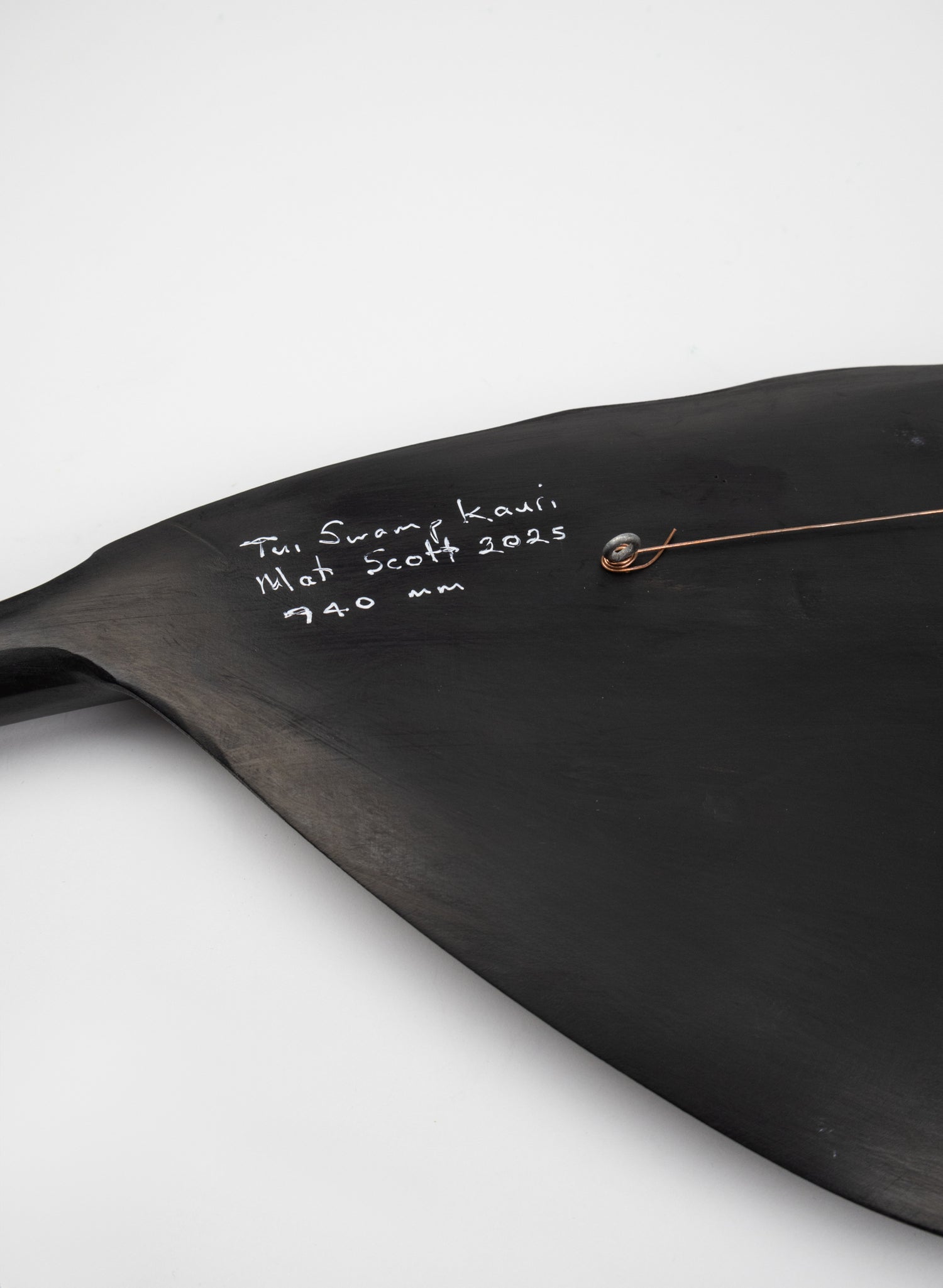 Tui Feather 740mm - Black Swamp Kauri