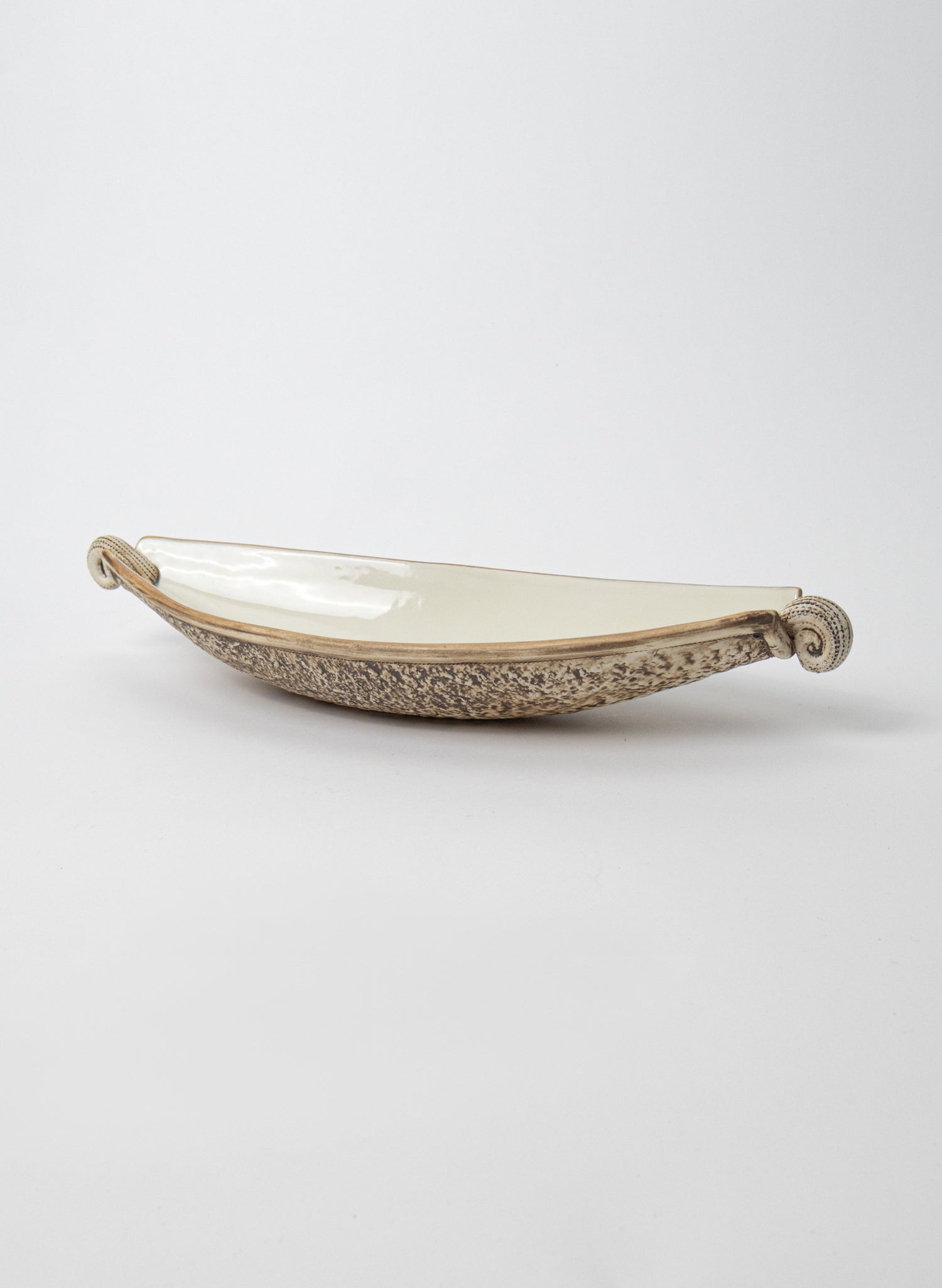 Scroll Bowl - Natural