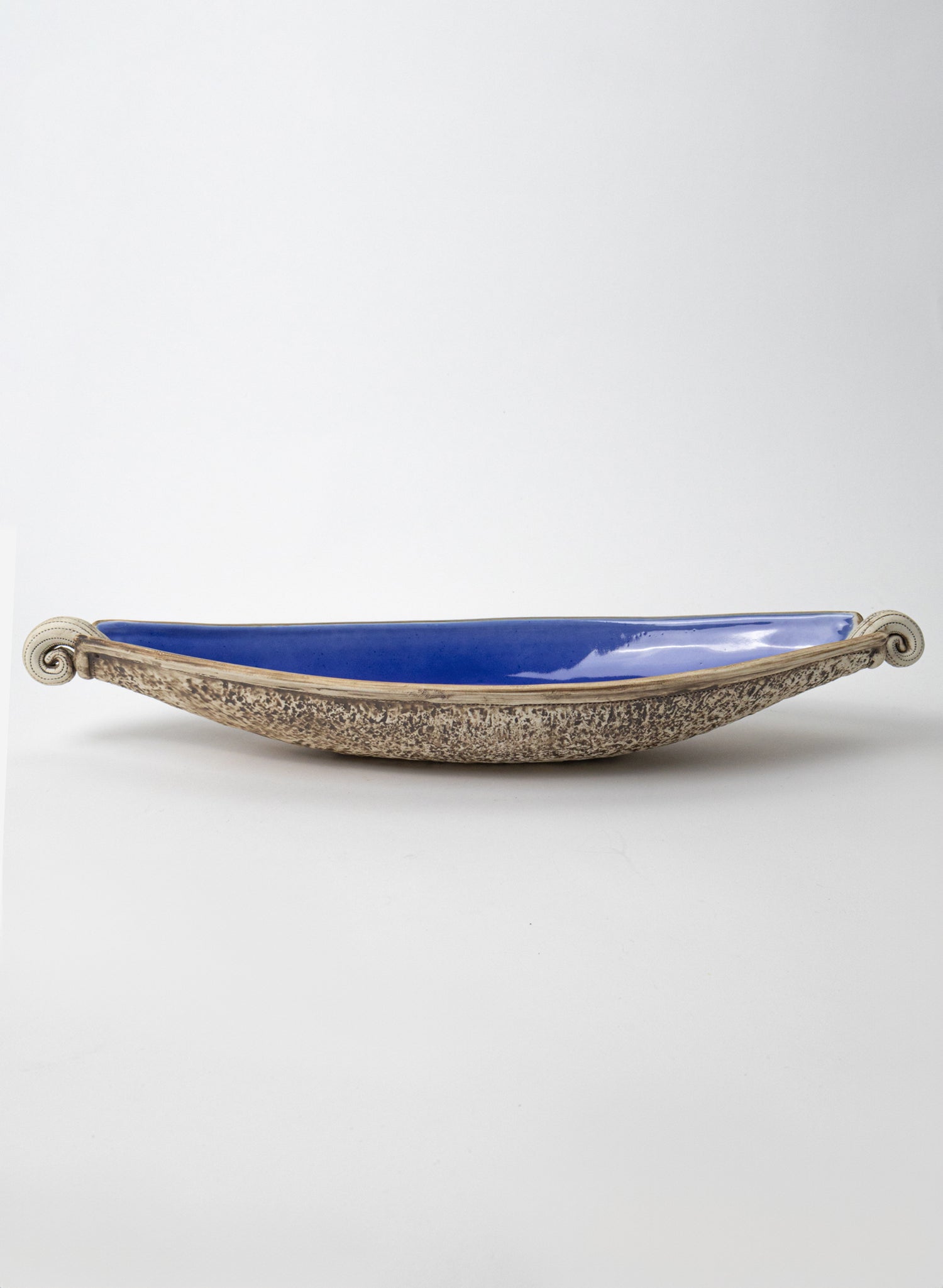 Scroll Bowl - Blue
