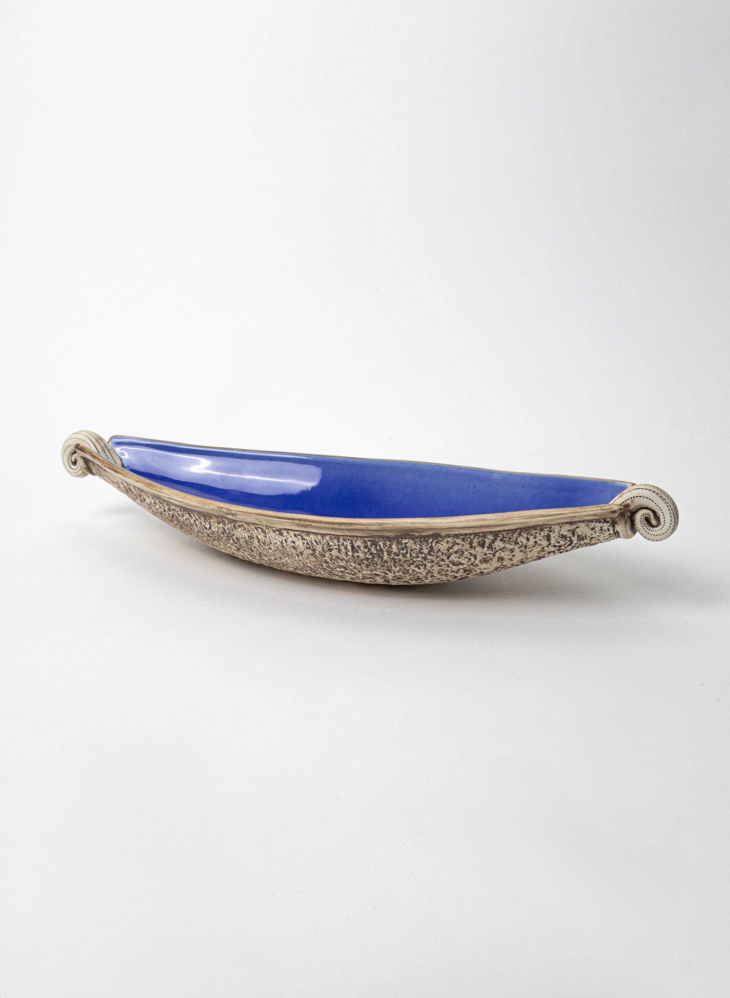 Scroll Bowl - Blue