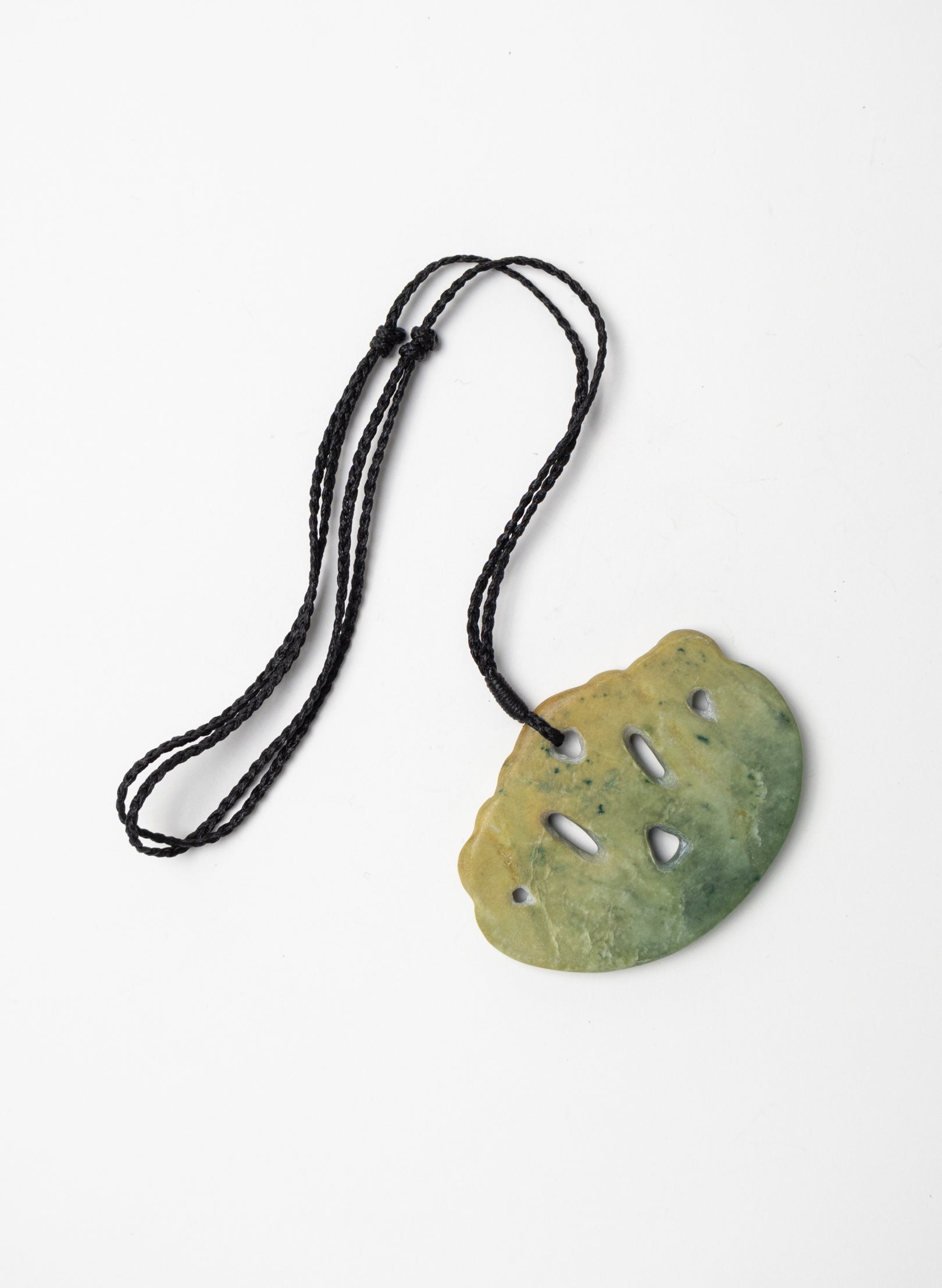 Carved Pounamu Pekapeka Pendant