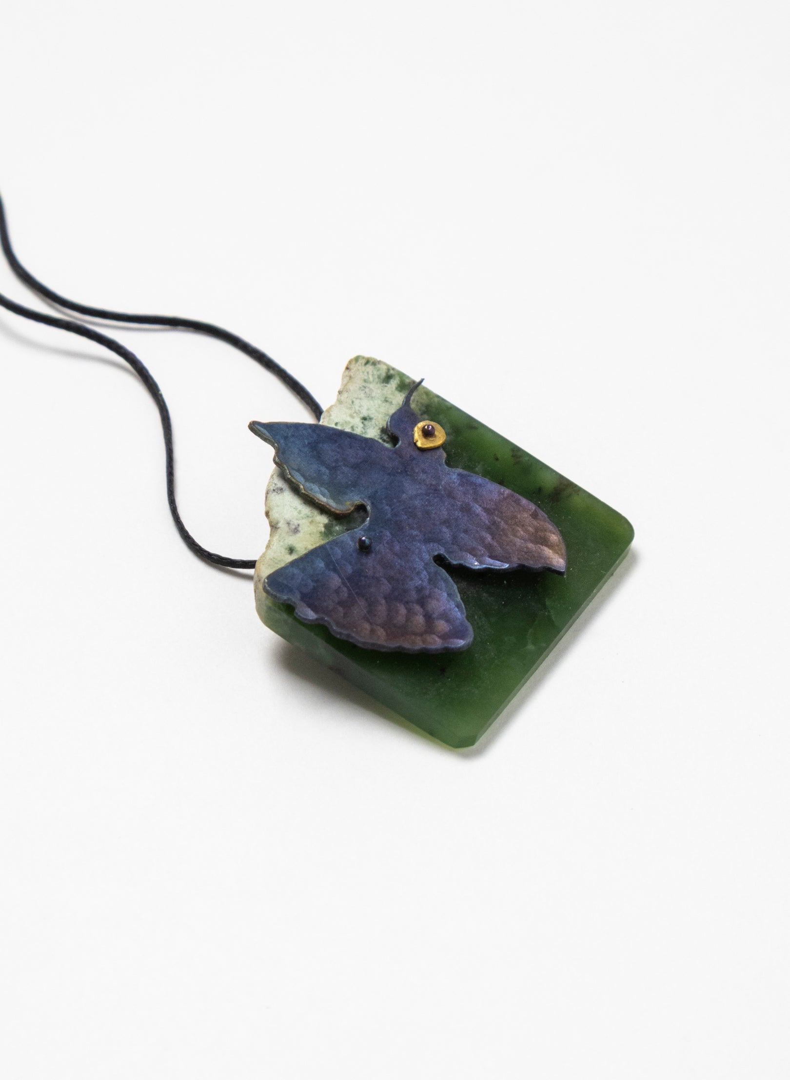 Pounamu, Titanium, Stainless Steel Necklace