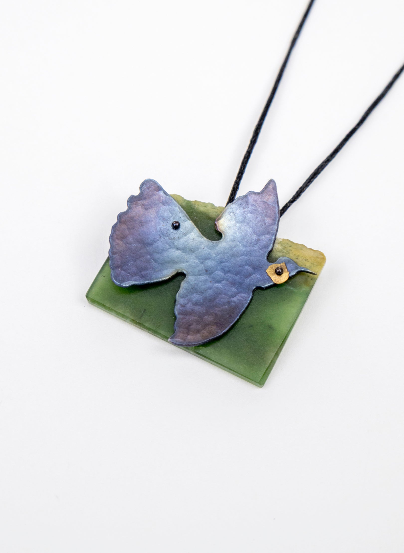 Pounamu, Titanium, Stainless Steel Pendant