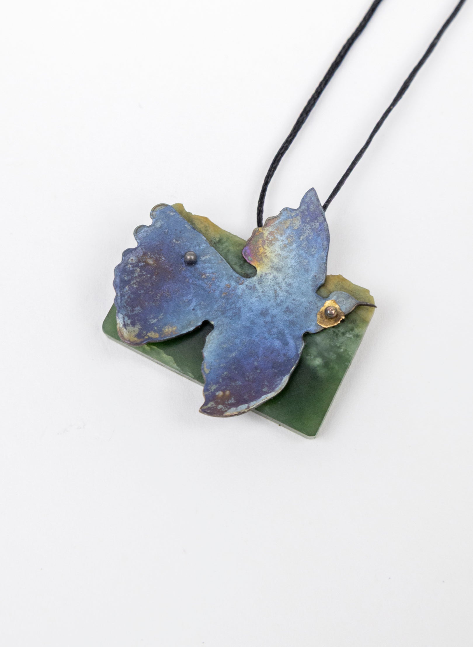 Pounamu, Titanium, Stainless Steel Pendant