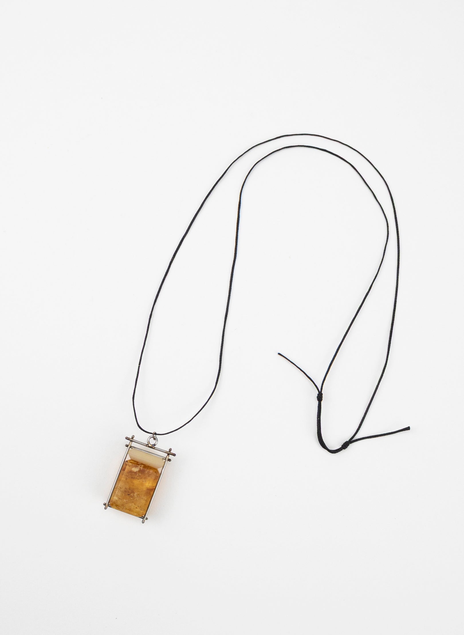 Mother of Pearl, NZ Kauri Gum Necklace