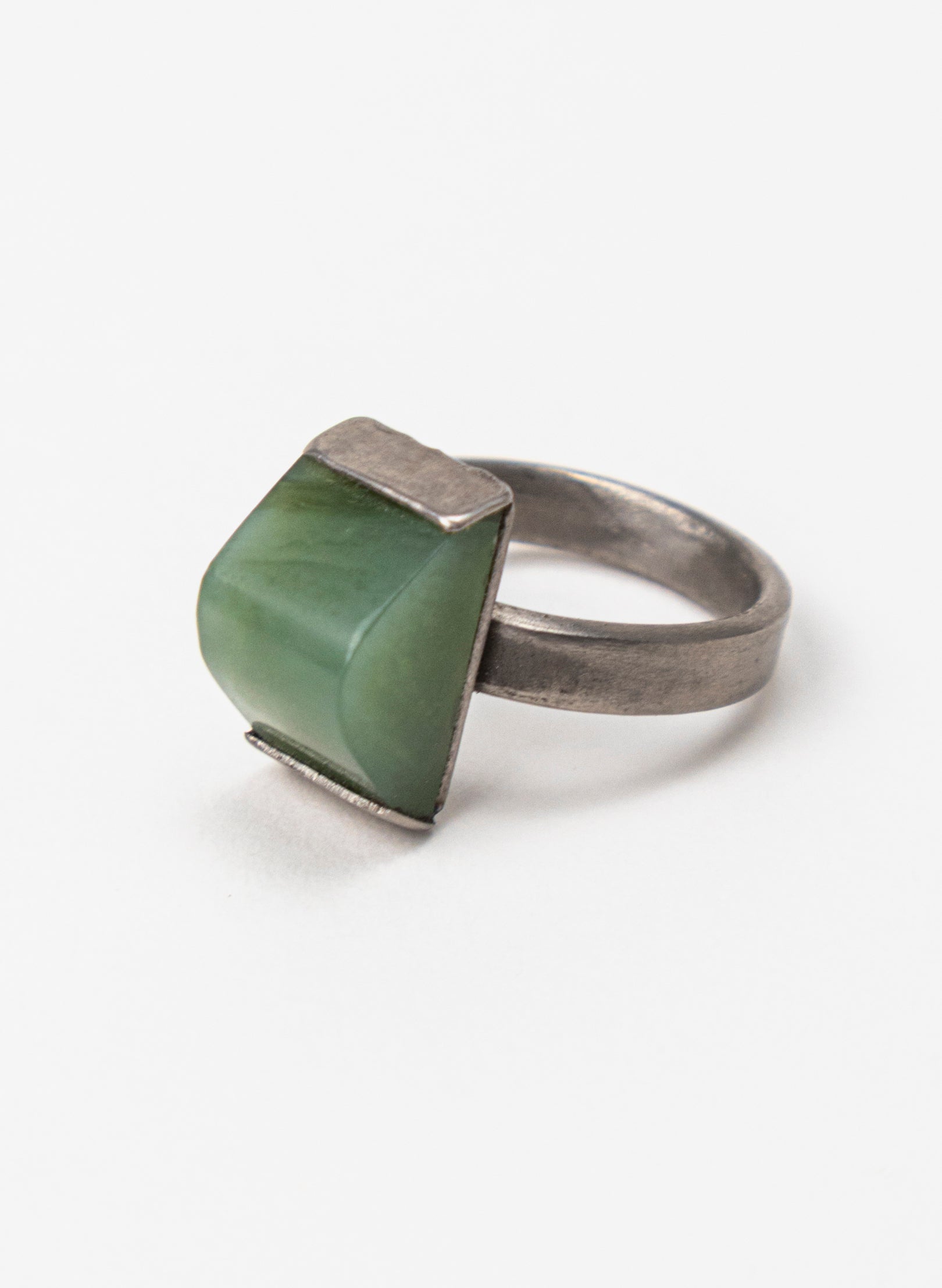 Pounamu Stainless, Titanium Ring
