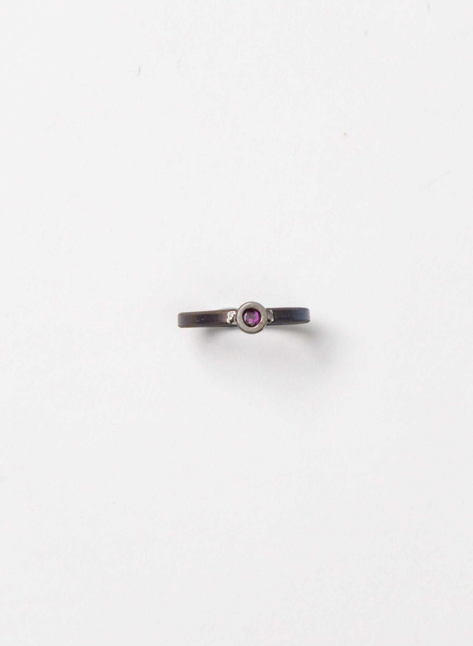 Ruby and Titanium Ring