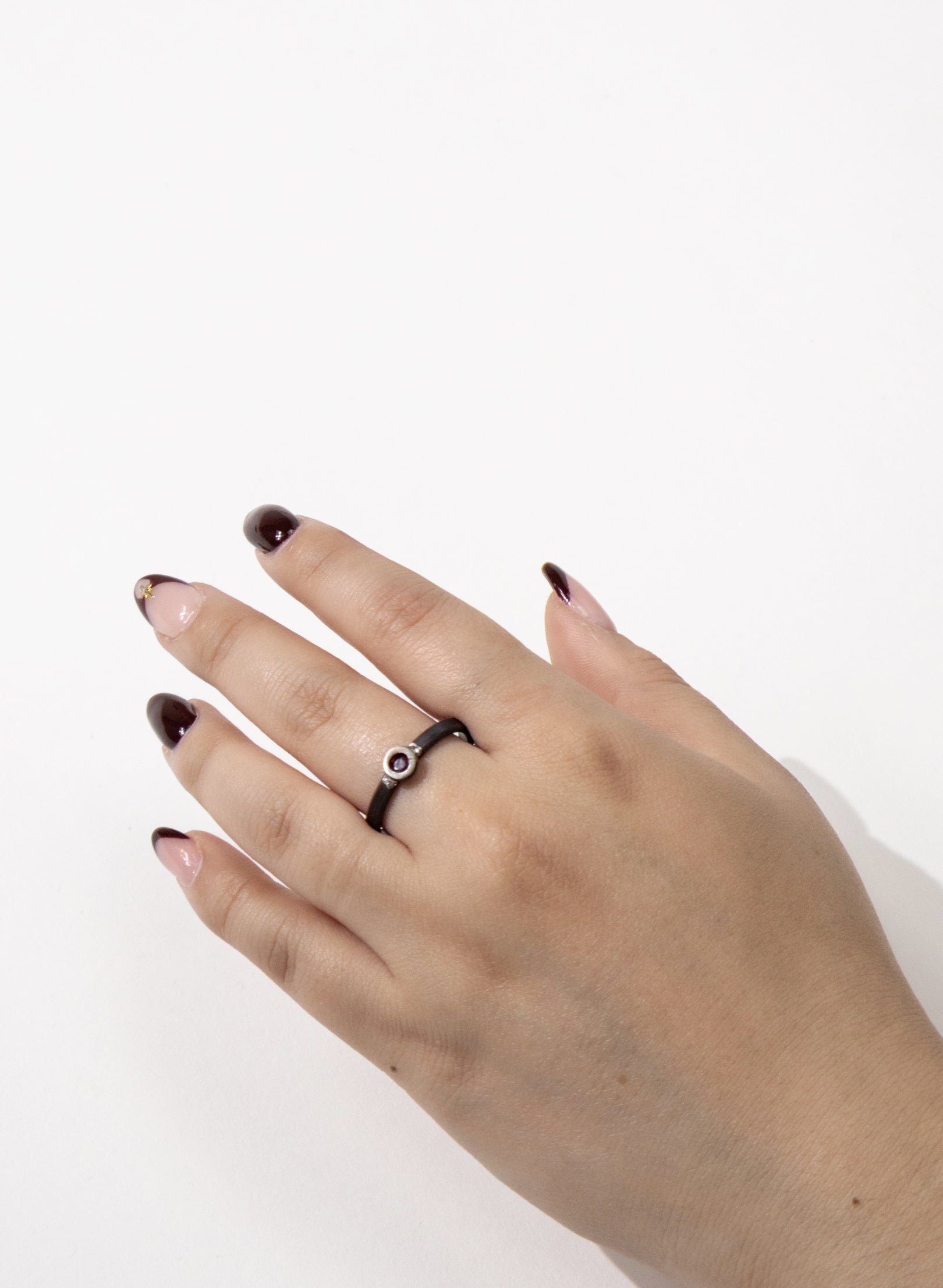 Ruby and Titanium Ring