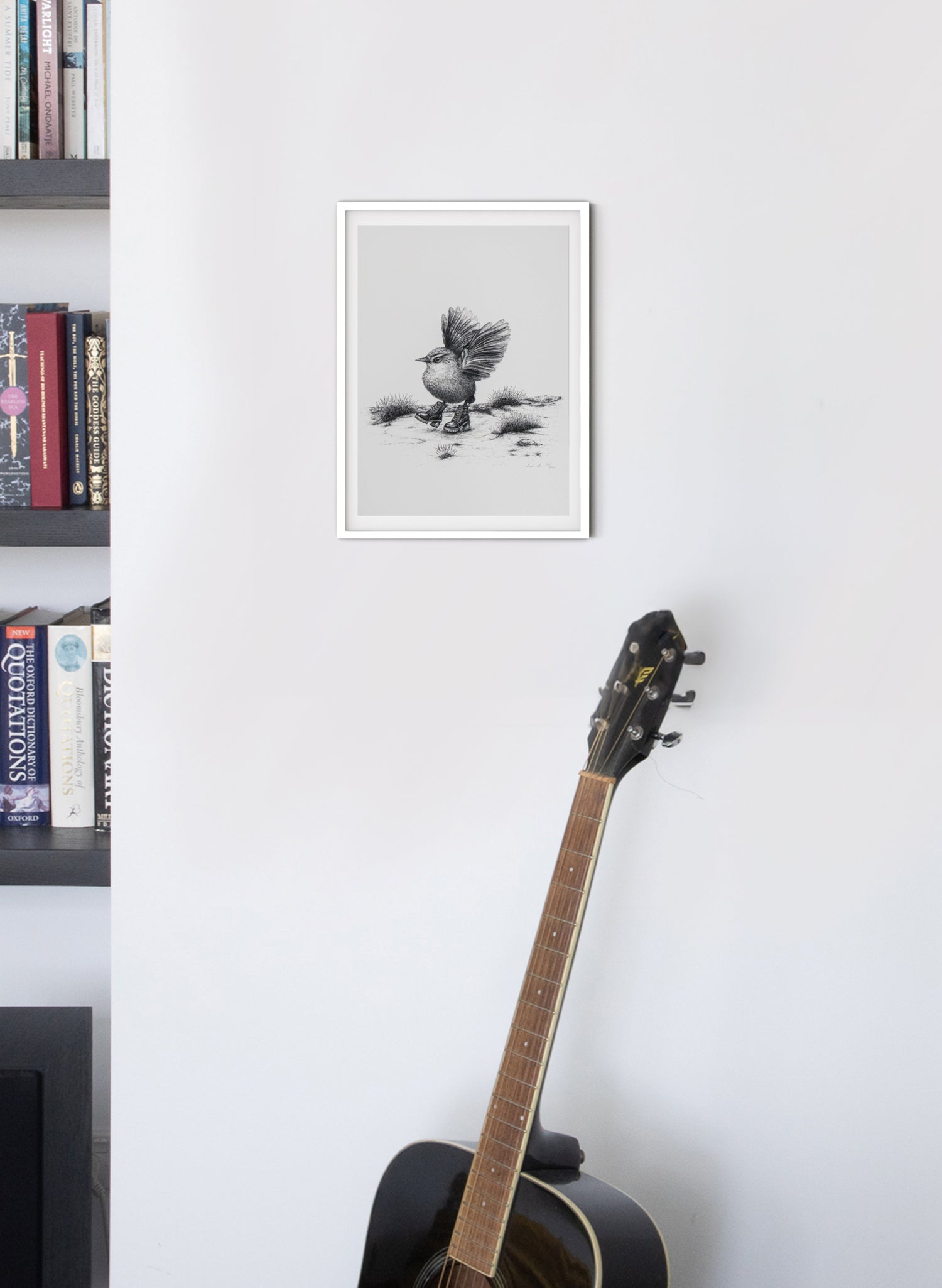 Rockwren Strut - Giclée Print