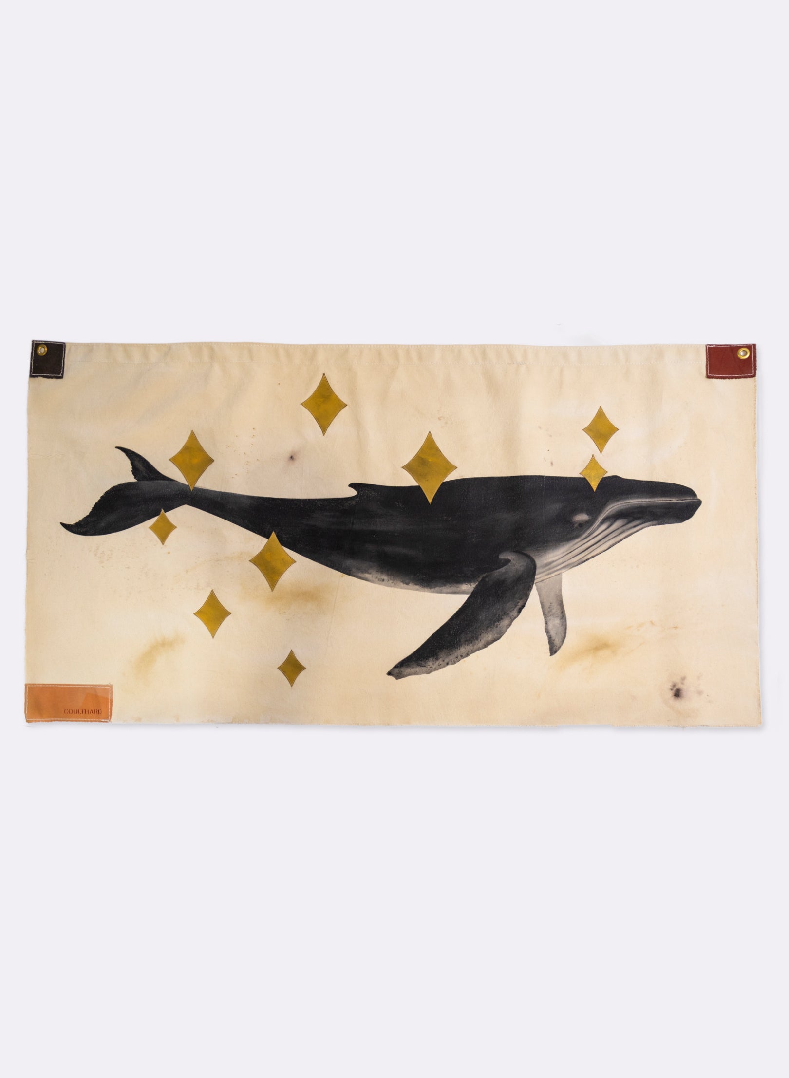 Large Heavy Flag - Humpback Whale with Matariki Stars