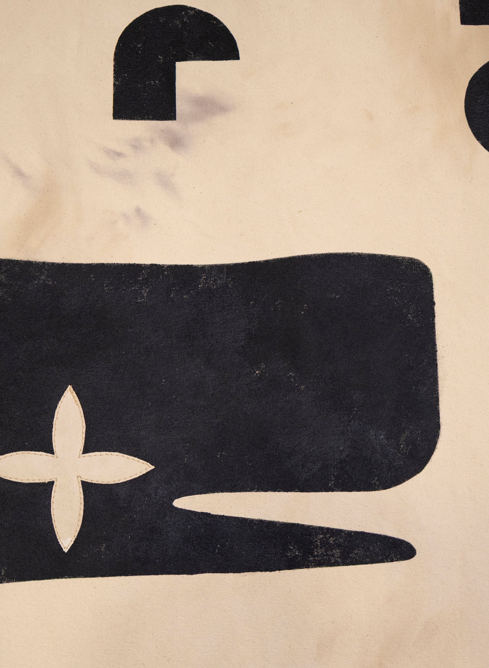 Large Heavy Flag - Tohora Paraoa
