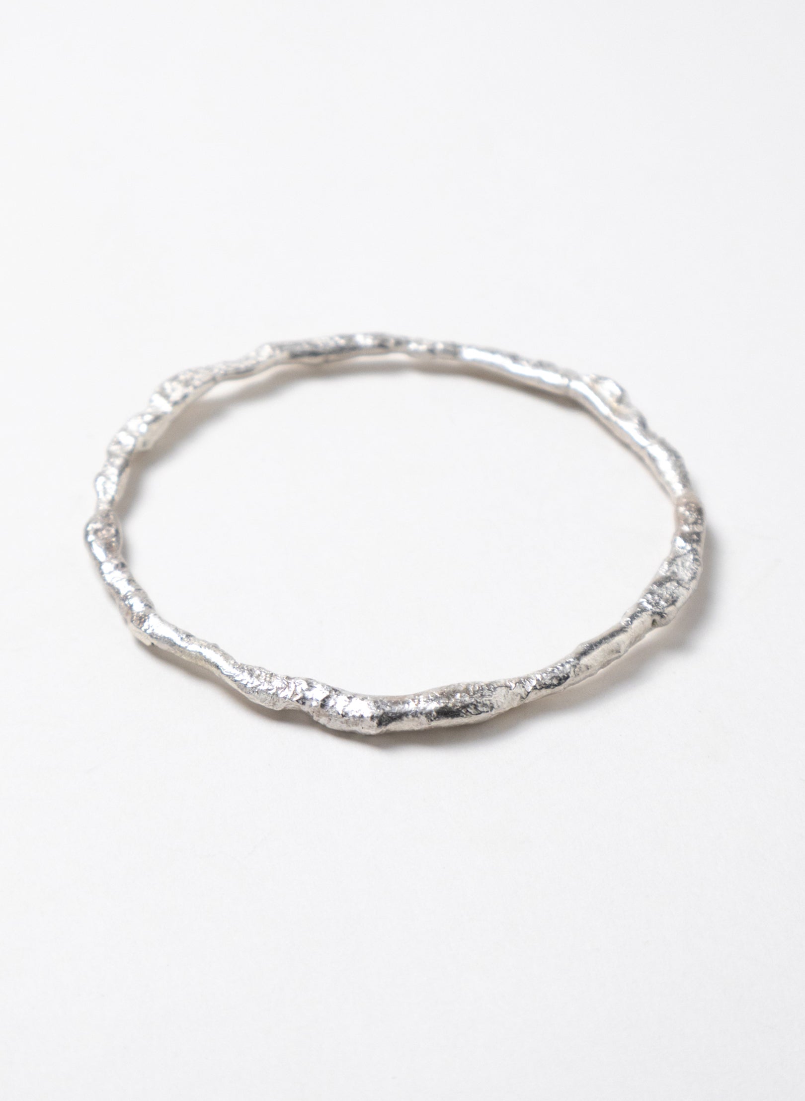 Silver Melt Bracelet