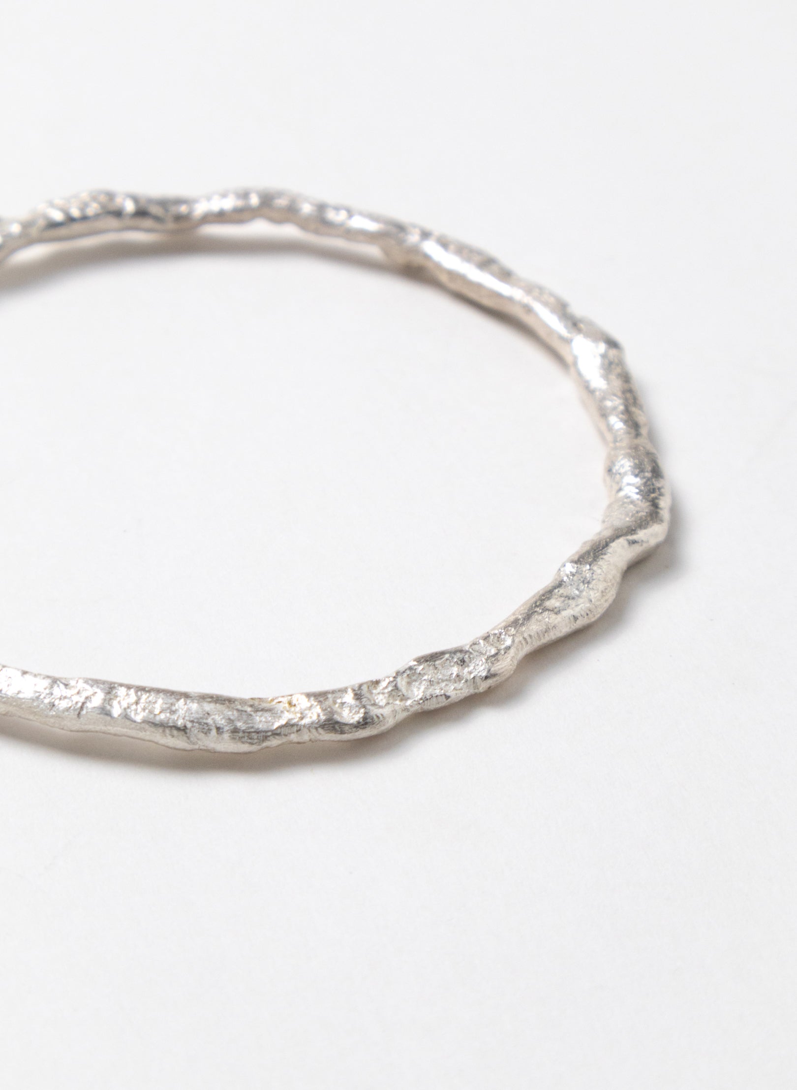 Silver Melt Bracelet