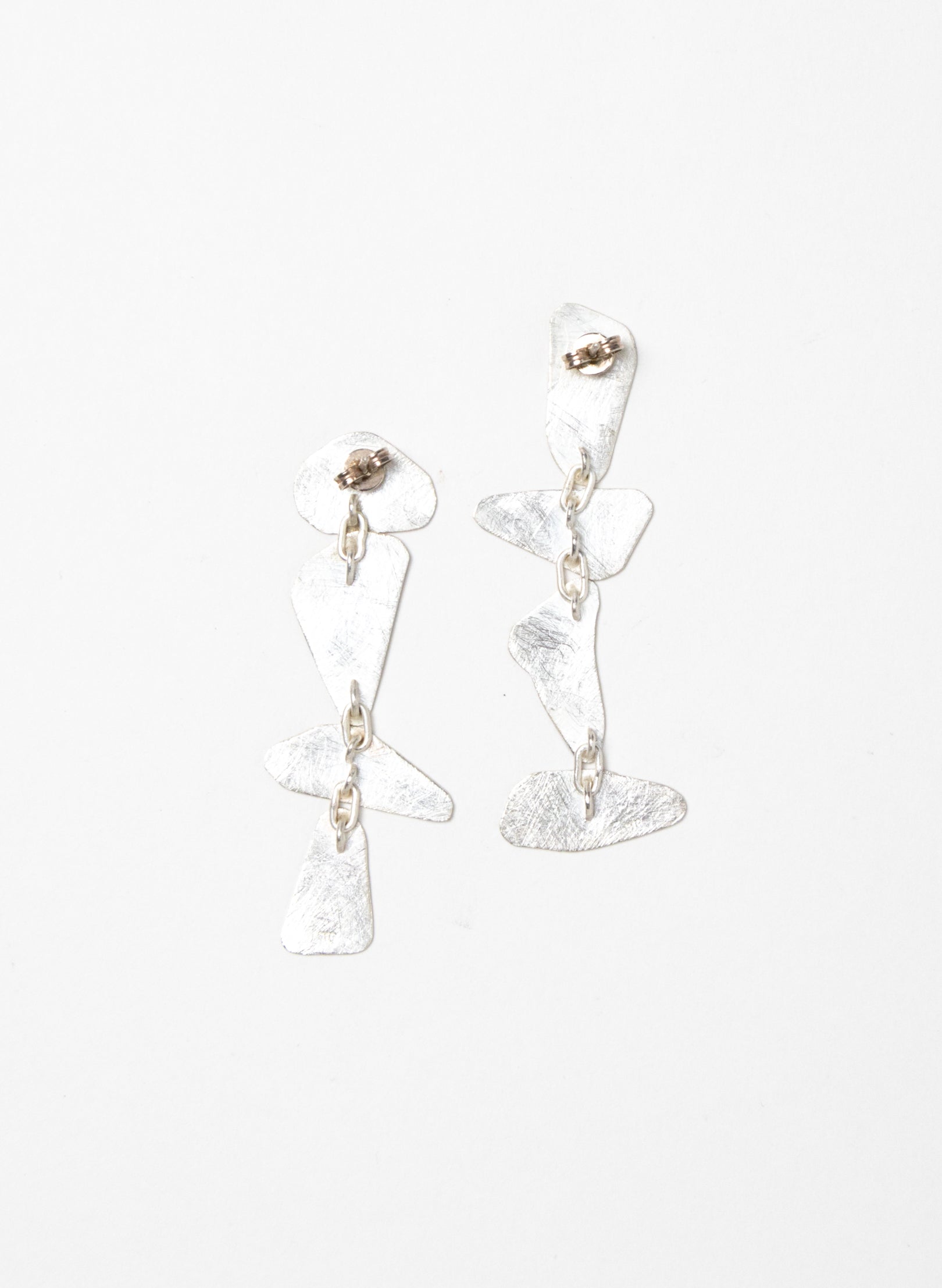 Silver Stone Earrings