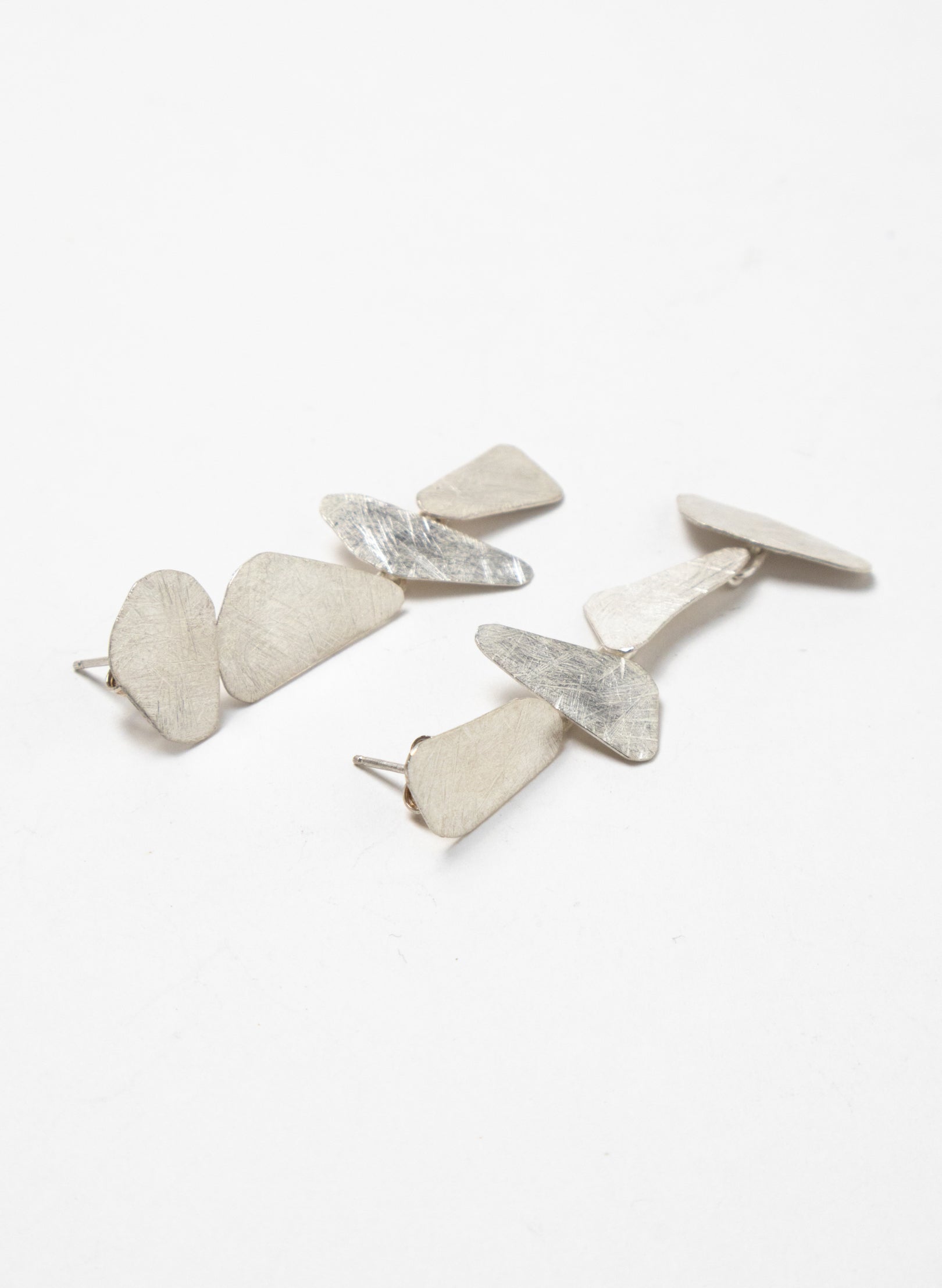 Silver Stone Earrings