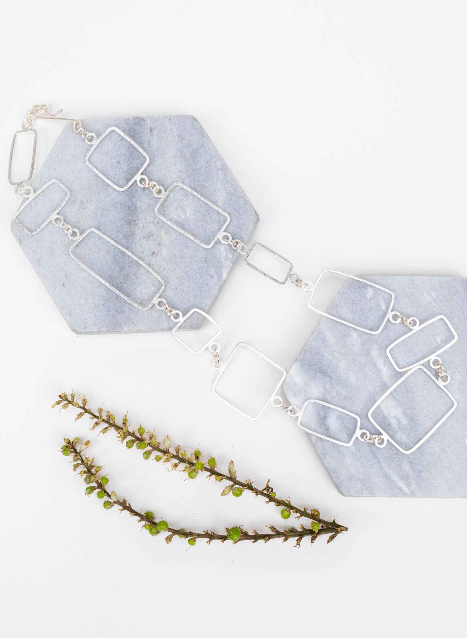 Squared Up Necklace Short