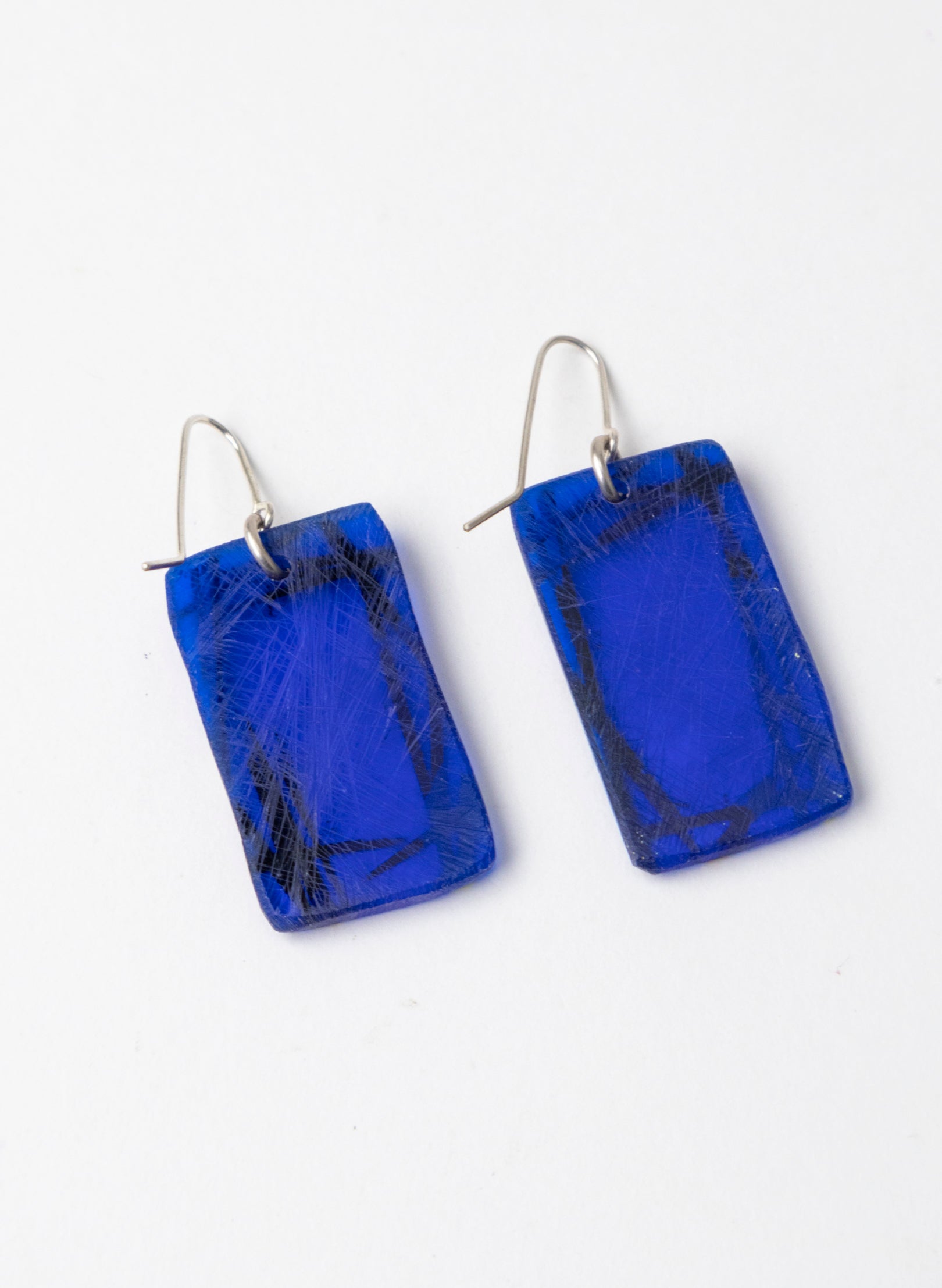 Perspex Painted Frame Earrings