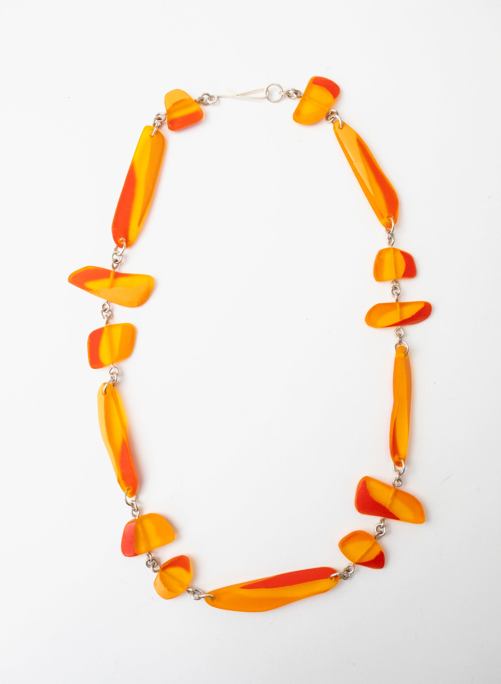 Painted Edge Perspex Necklace