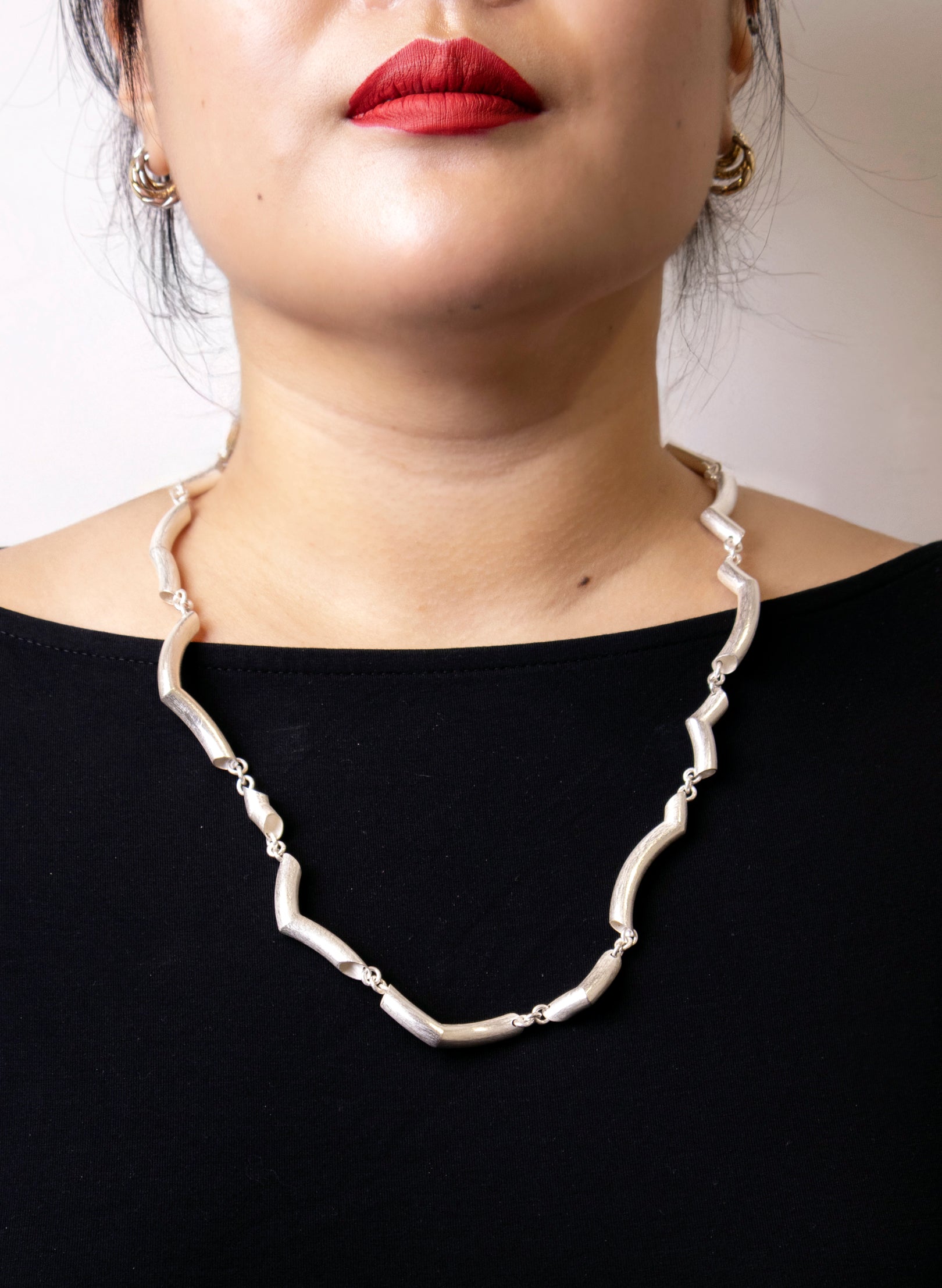Angle Tube Necklace