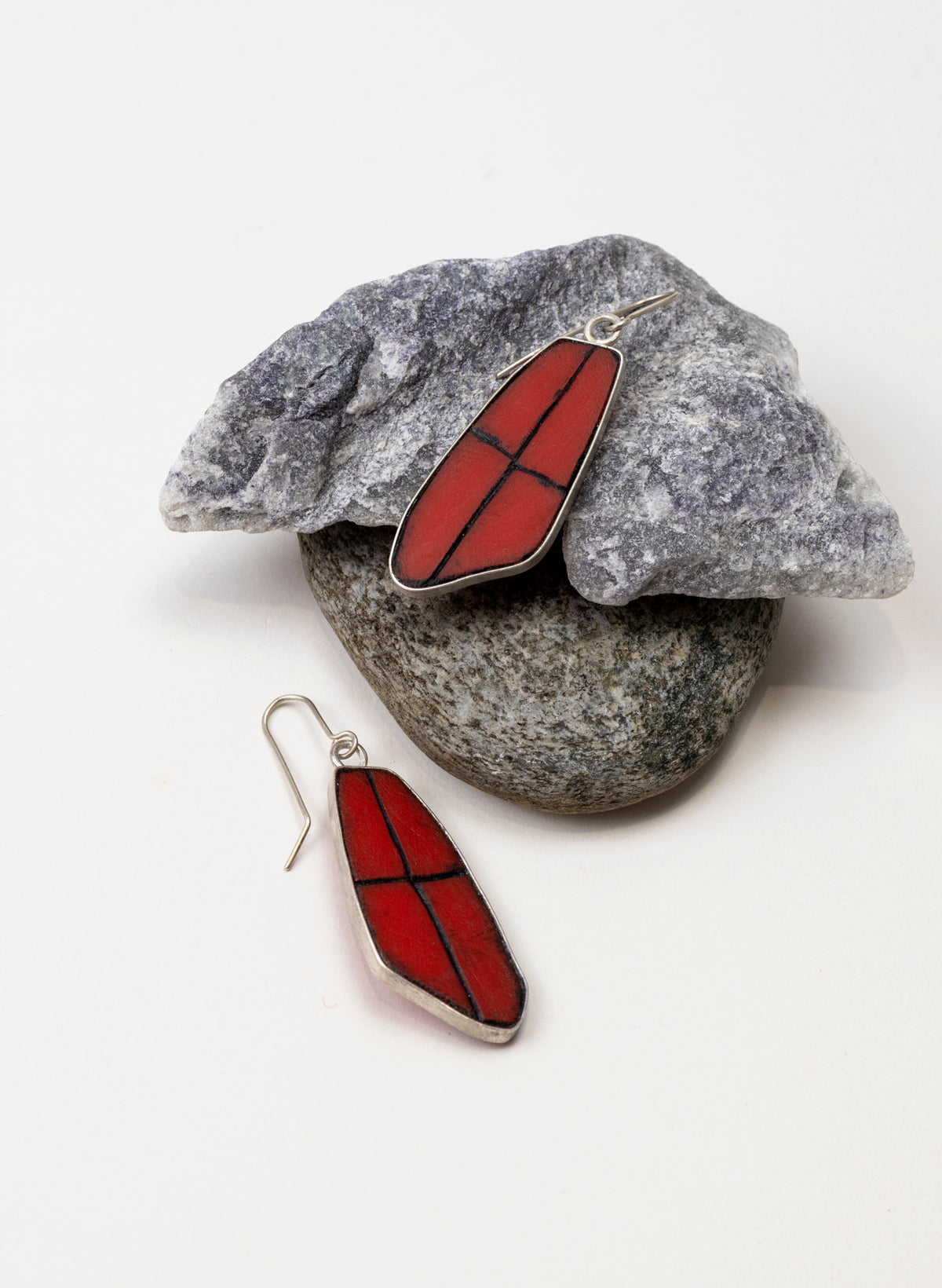 Perspex Tile Earring
