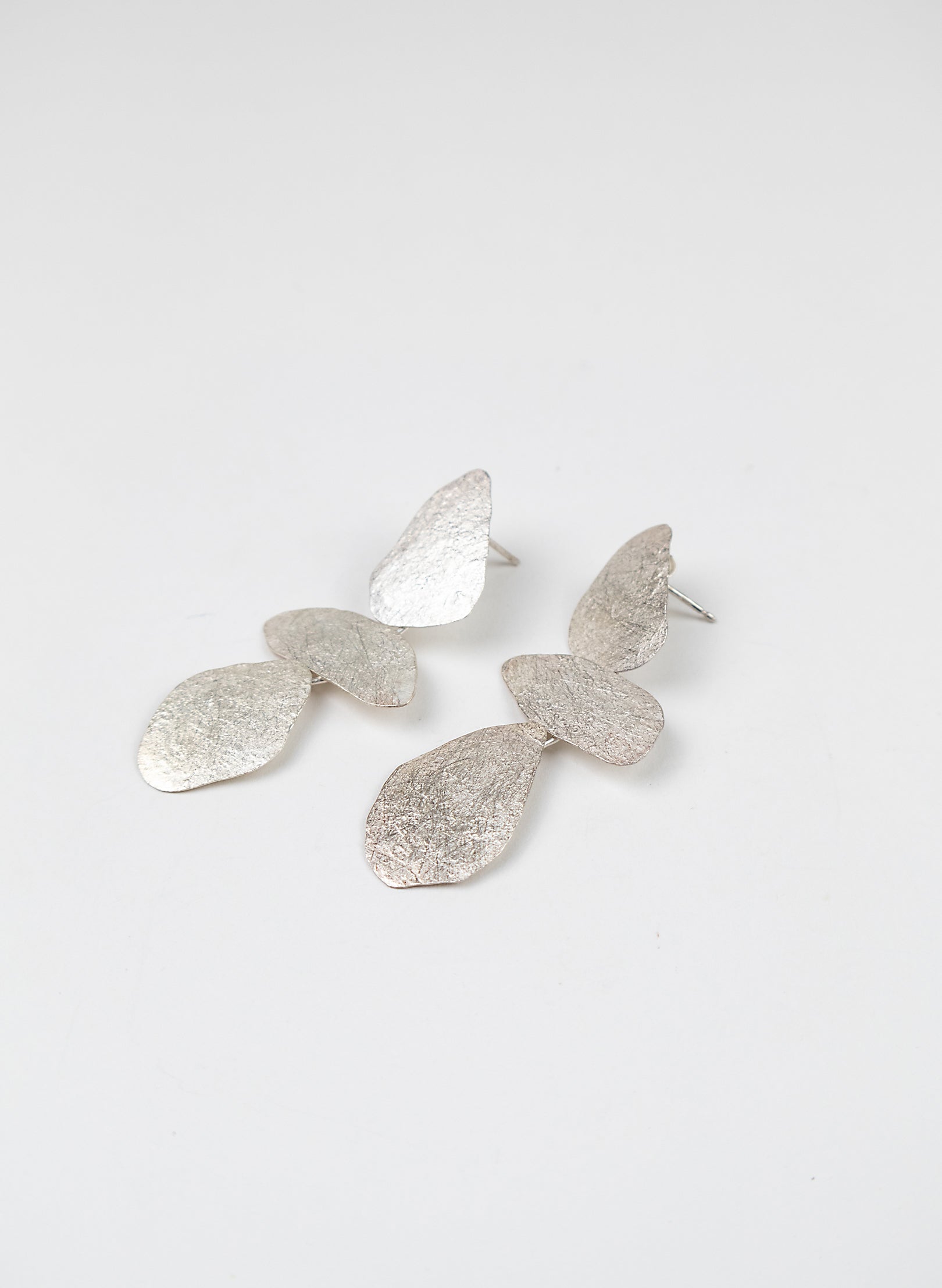 Silver Stone Earrings