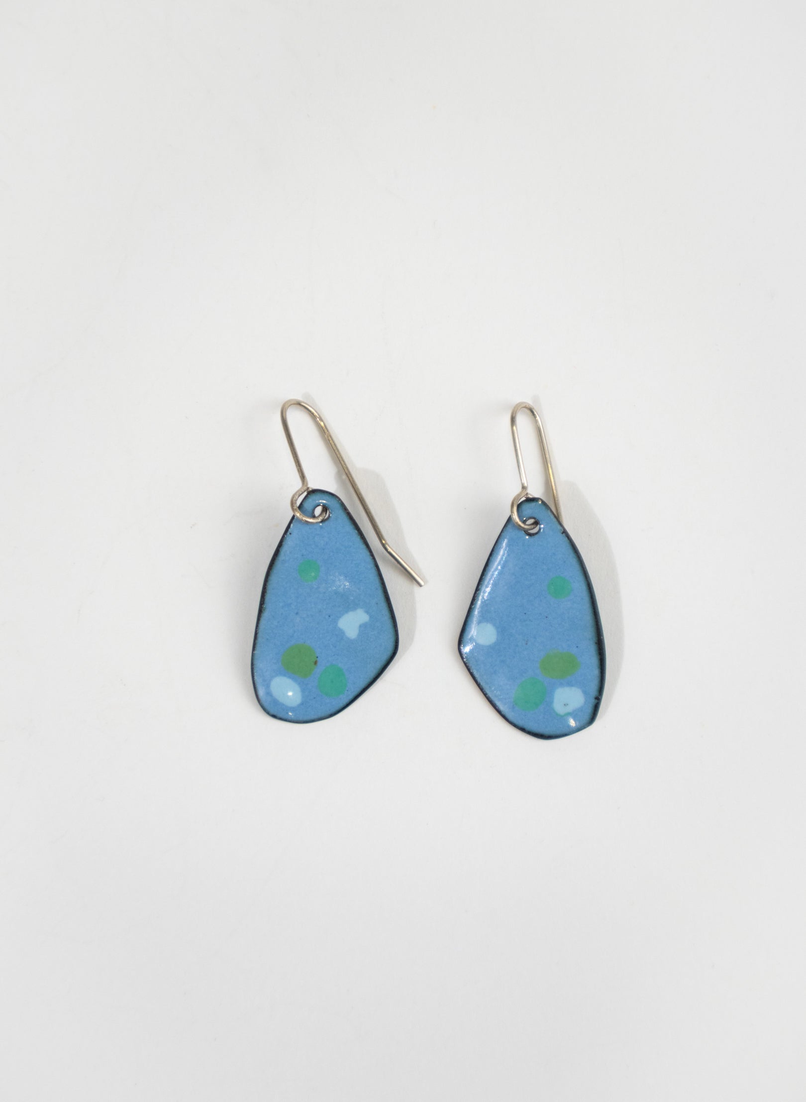 Random Dot Enamel Earrings