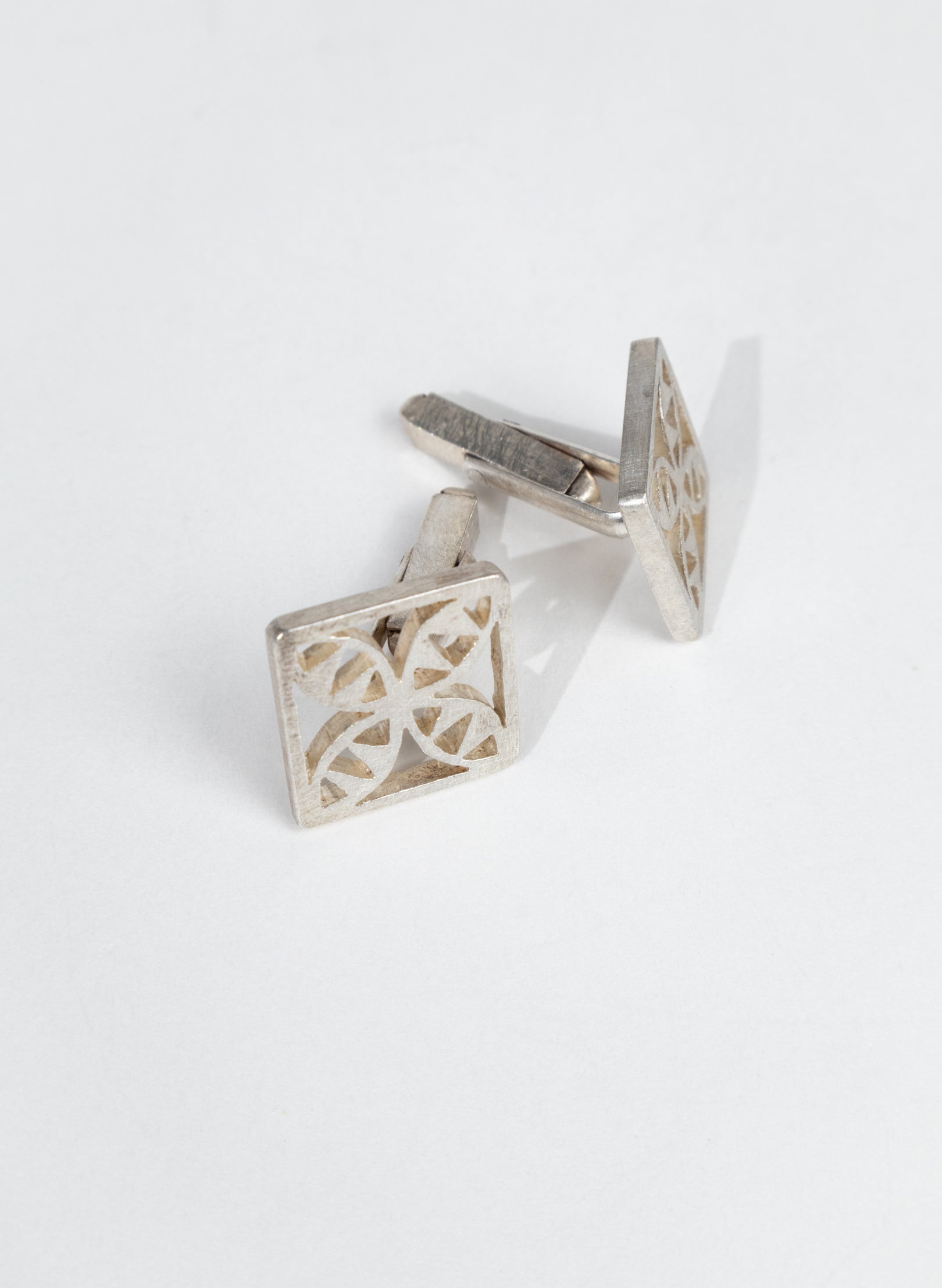 Tapa Sterling Silver Cufflinks