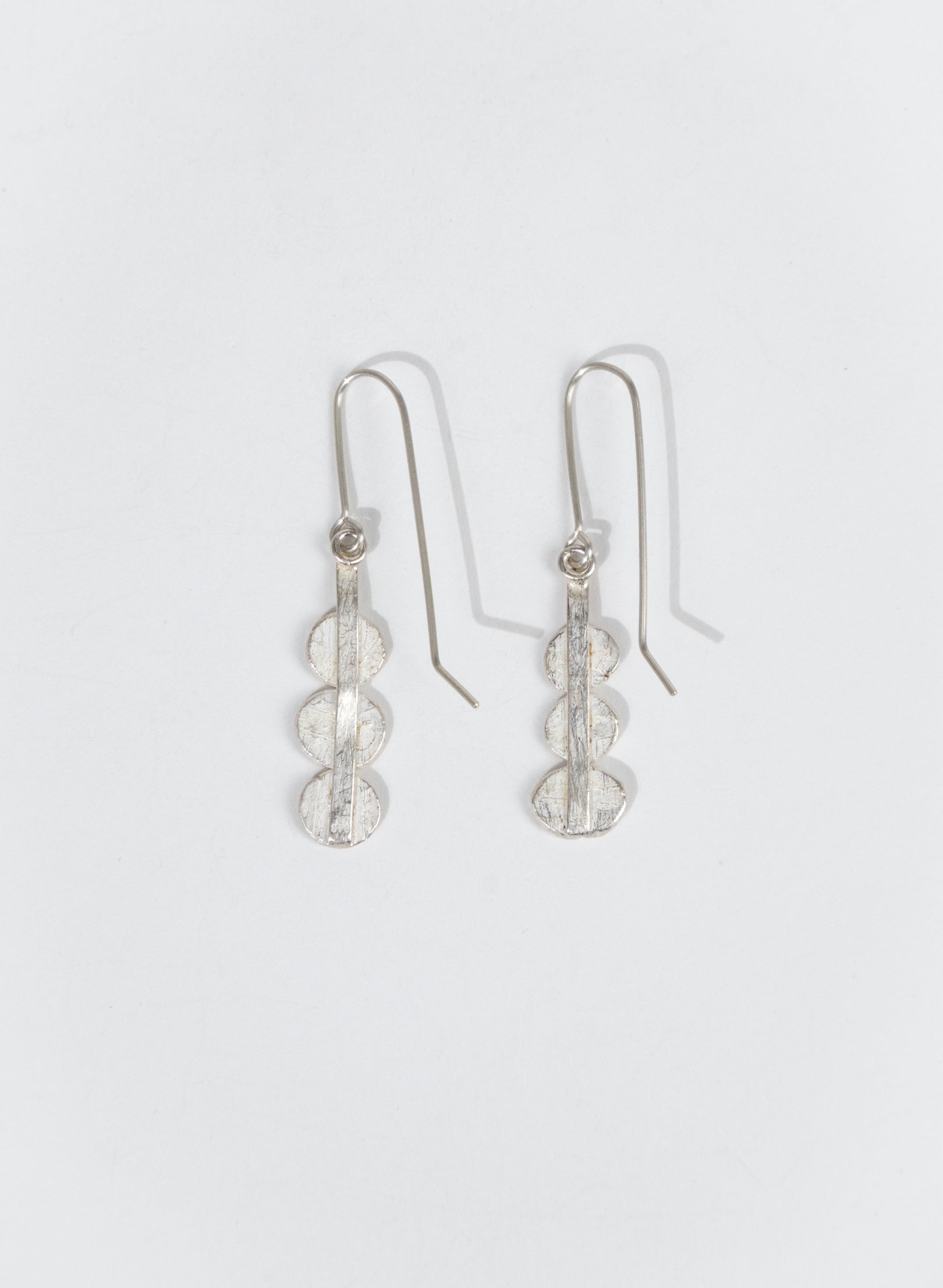 3 Dot Drop Earrings