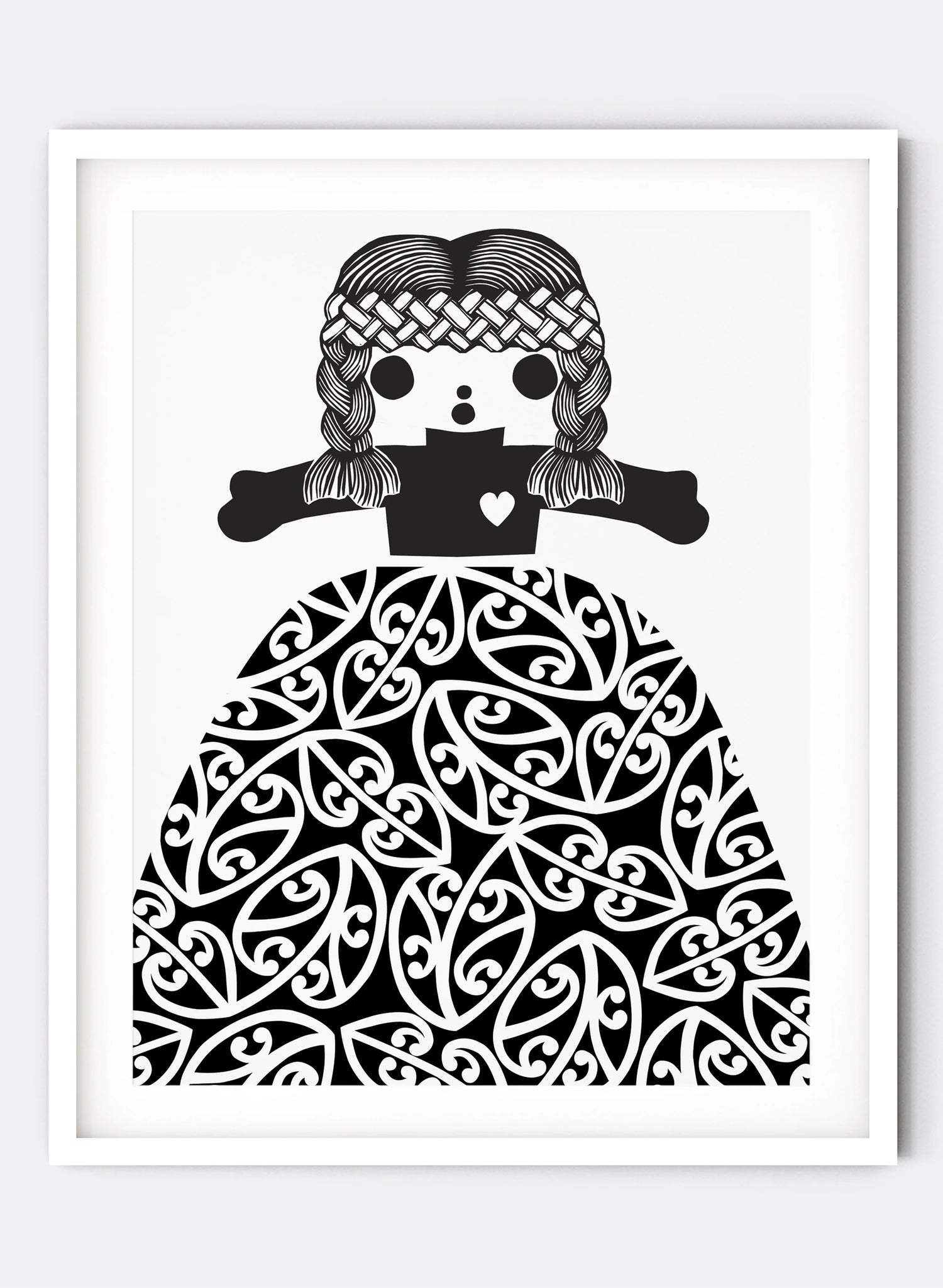 Big Heart | Black - Screen Print