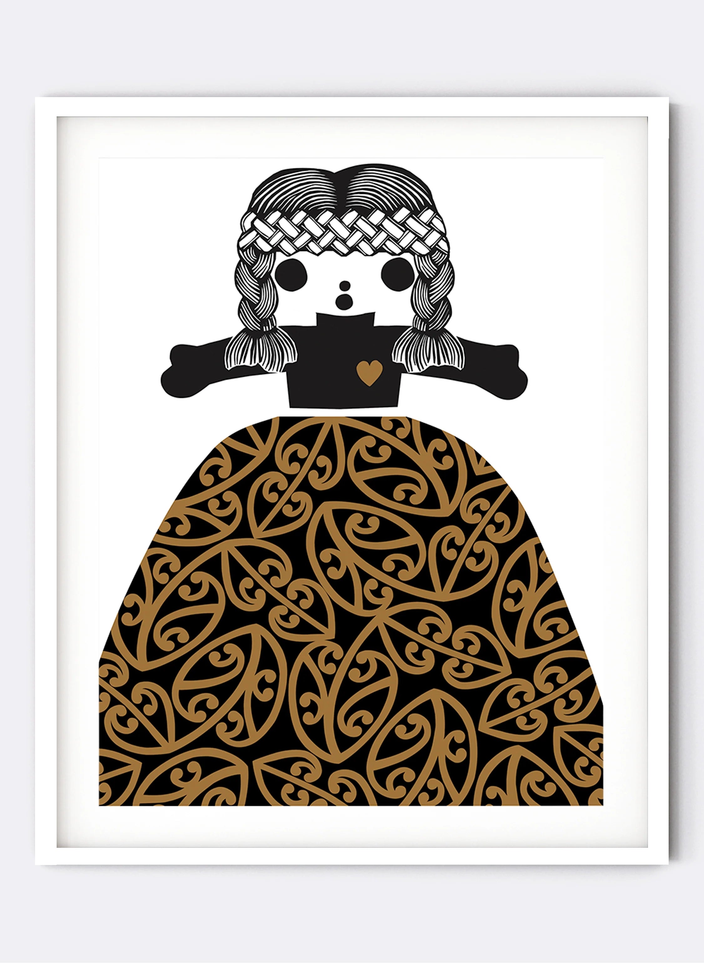Big Heart | Gold - Screen Print