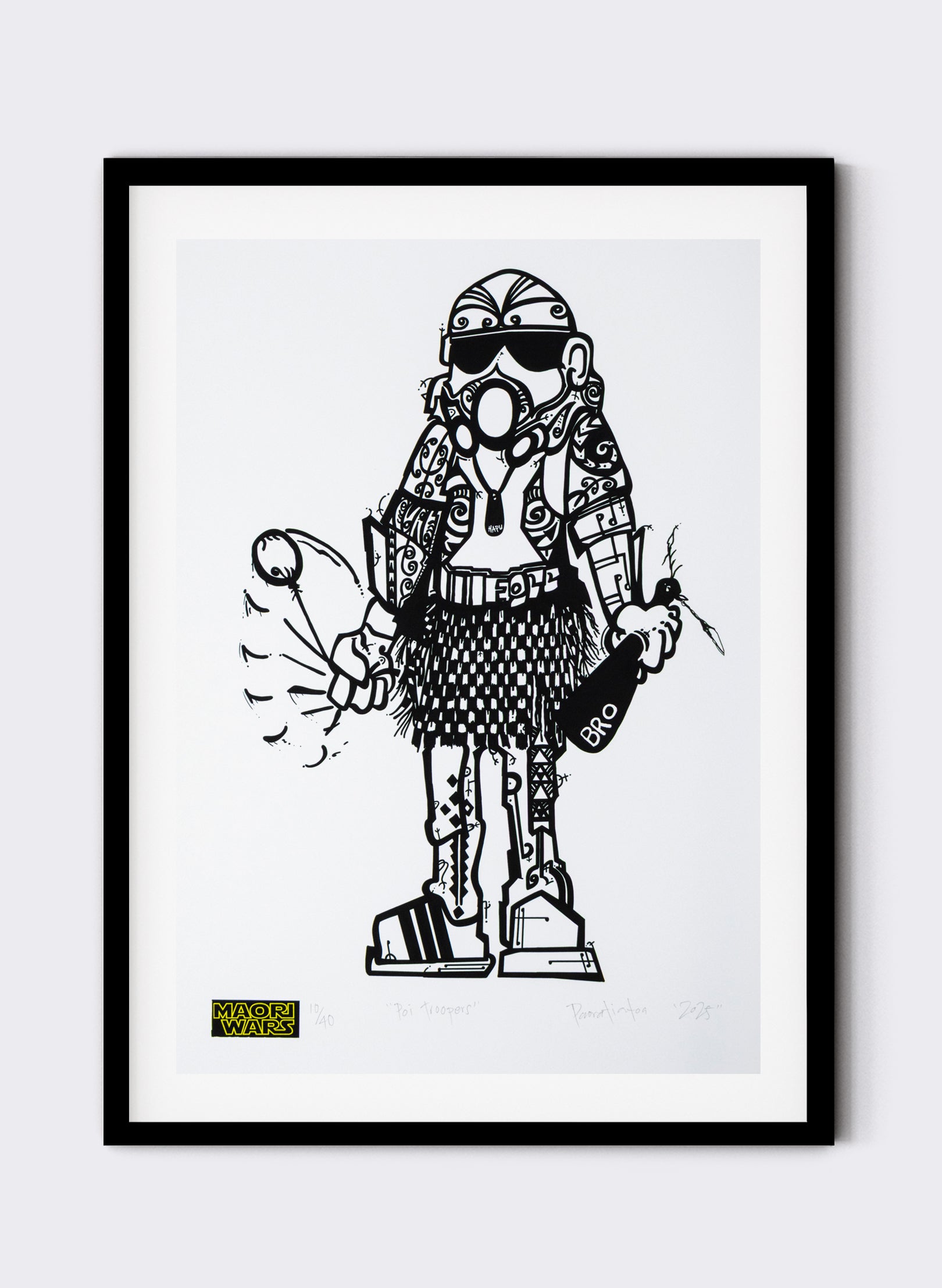 Poi Troopers A2 10/40 - Digital Print