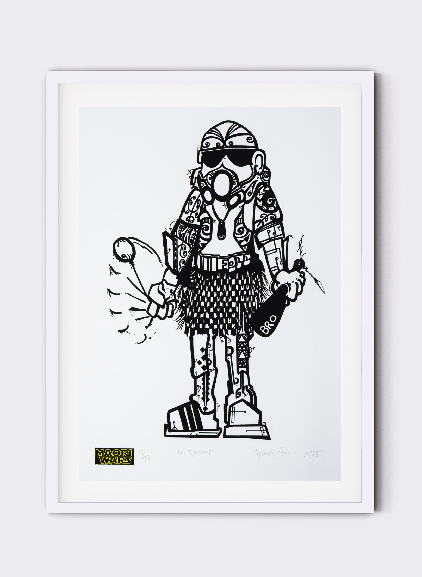 Poi Troopers A2 10/40 - Digital Print