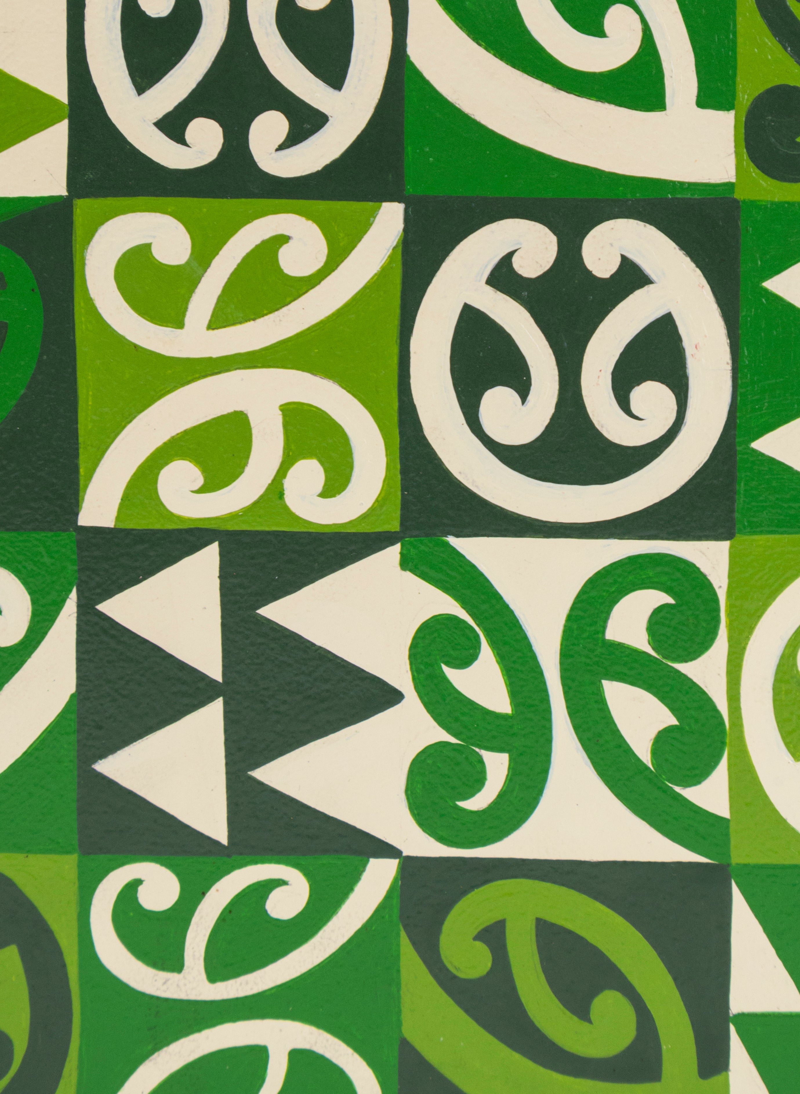 Kākāriki Kōanga (Spring Green) - Original Painting