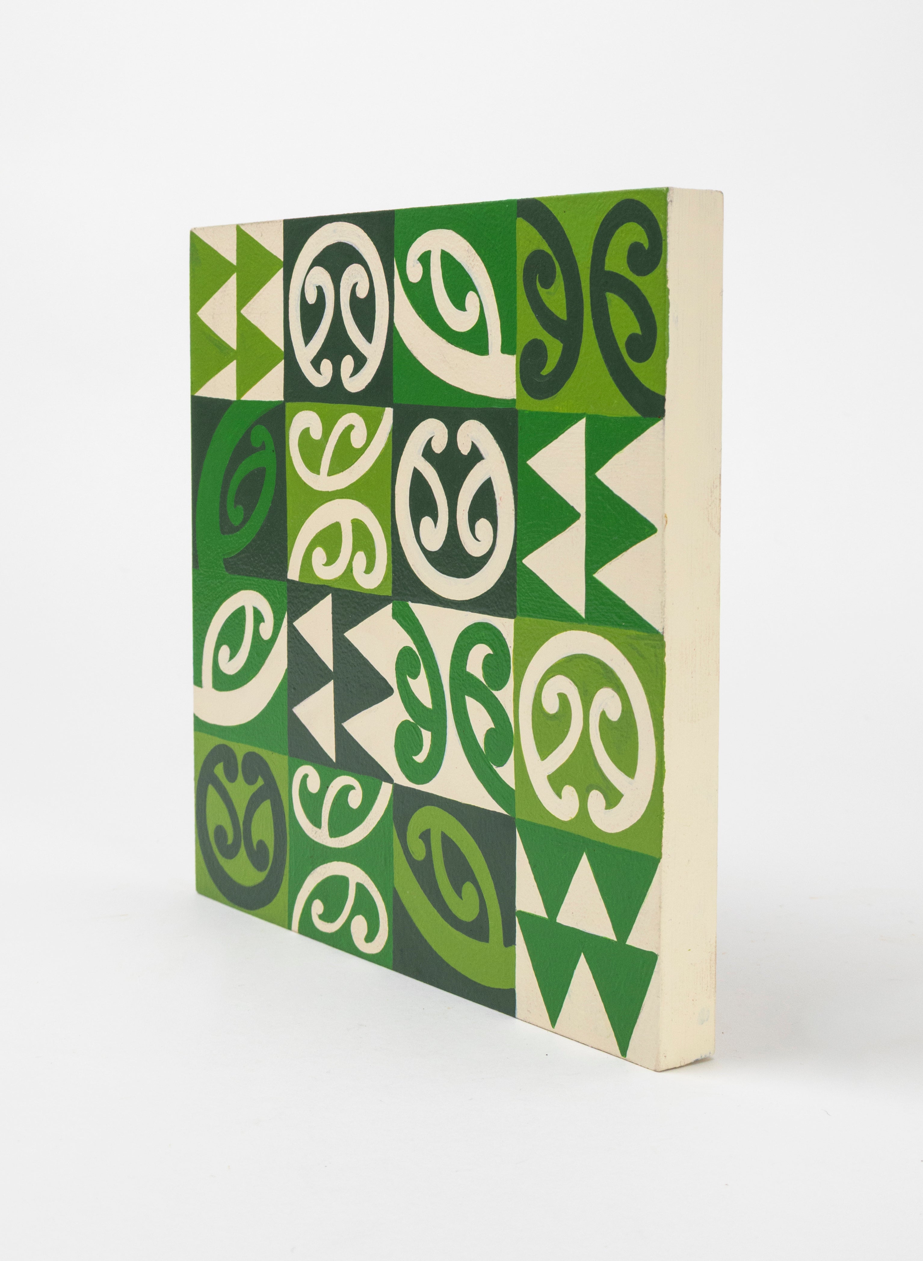 Kākāriki Kōanga (Spring Green) - Original Painting