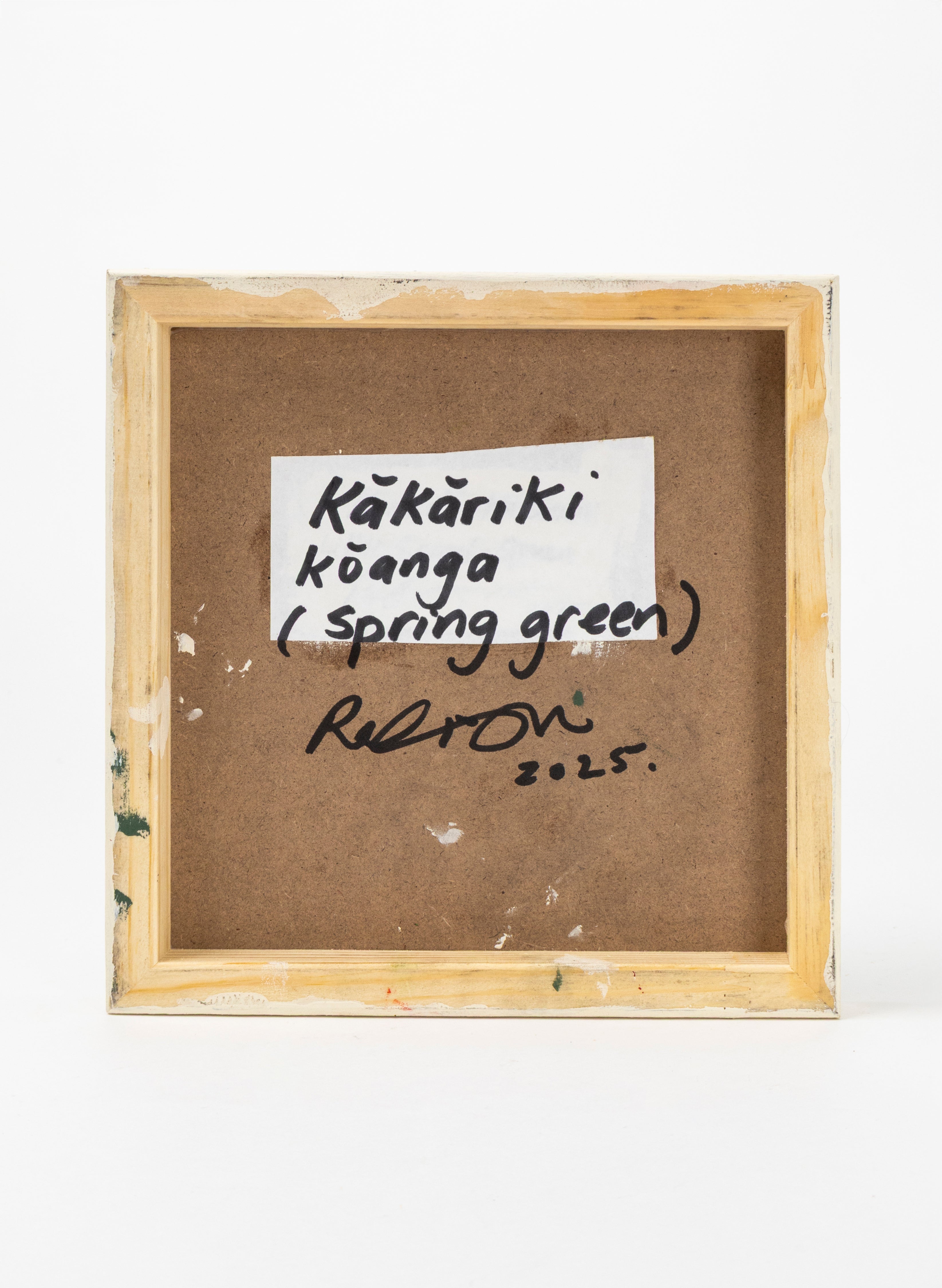 Kākāriki Kōanga (Spring Green) - Original Painting