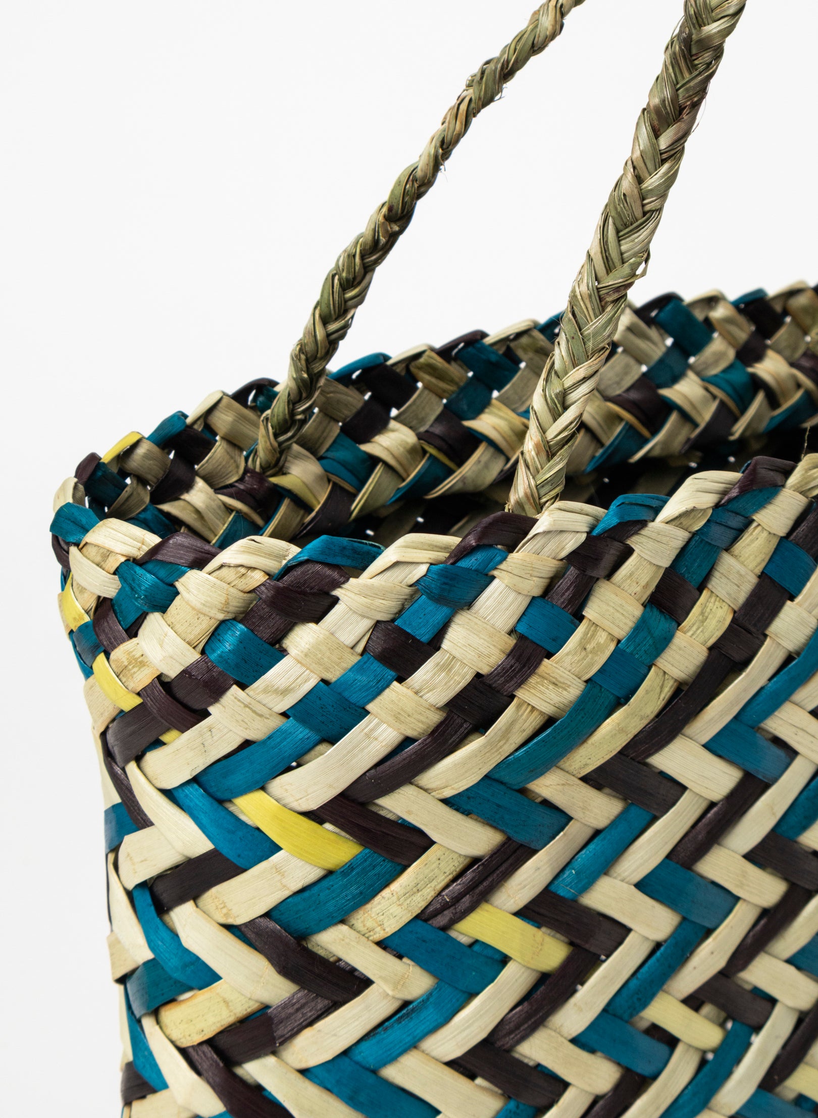Kete - Purple, Teal and Natural
