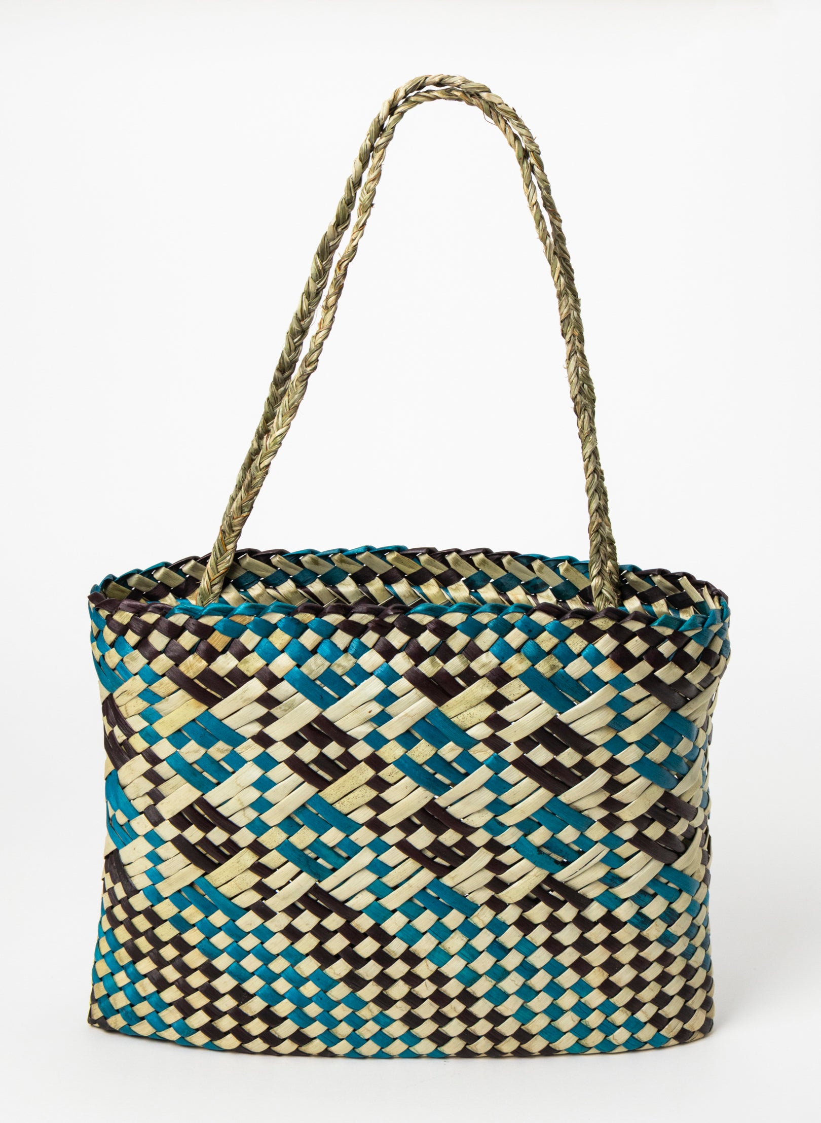 Kete - Purple, Teal and Natural
