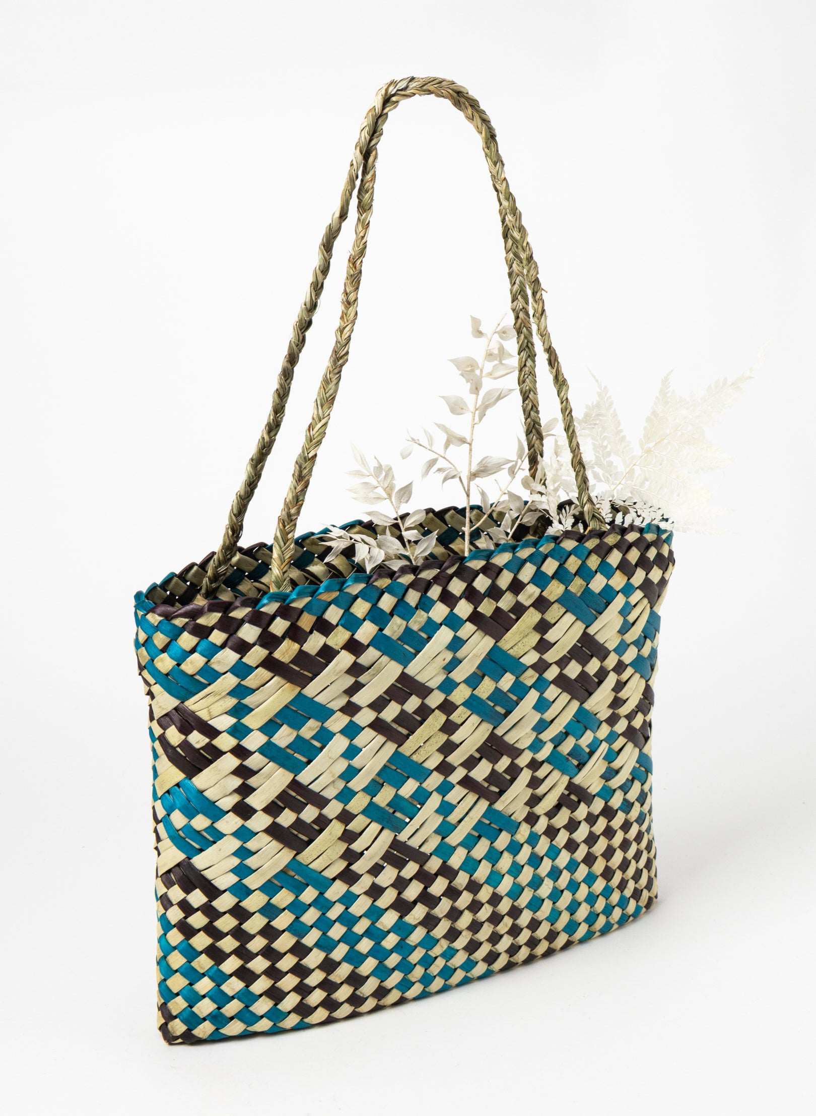 Kete - Purple, Teal and Natural